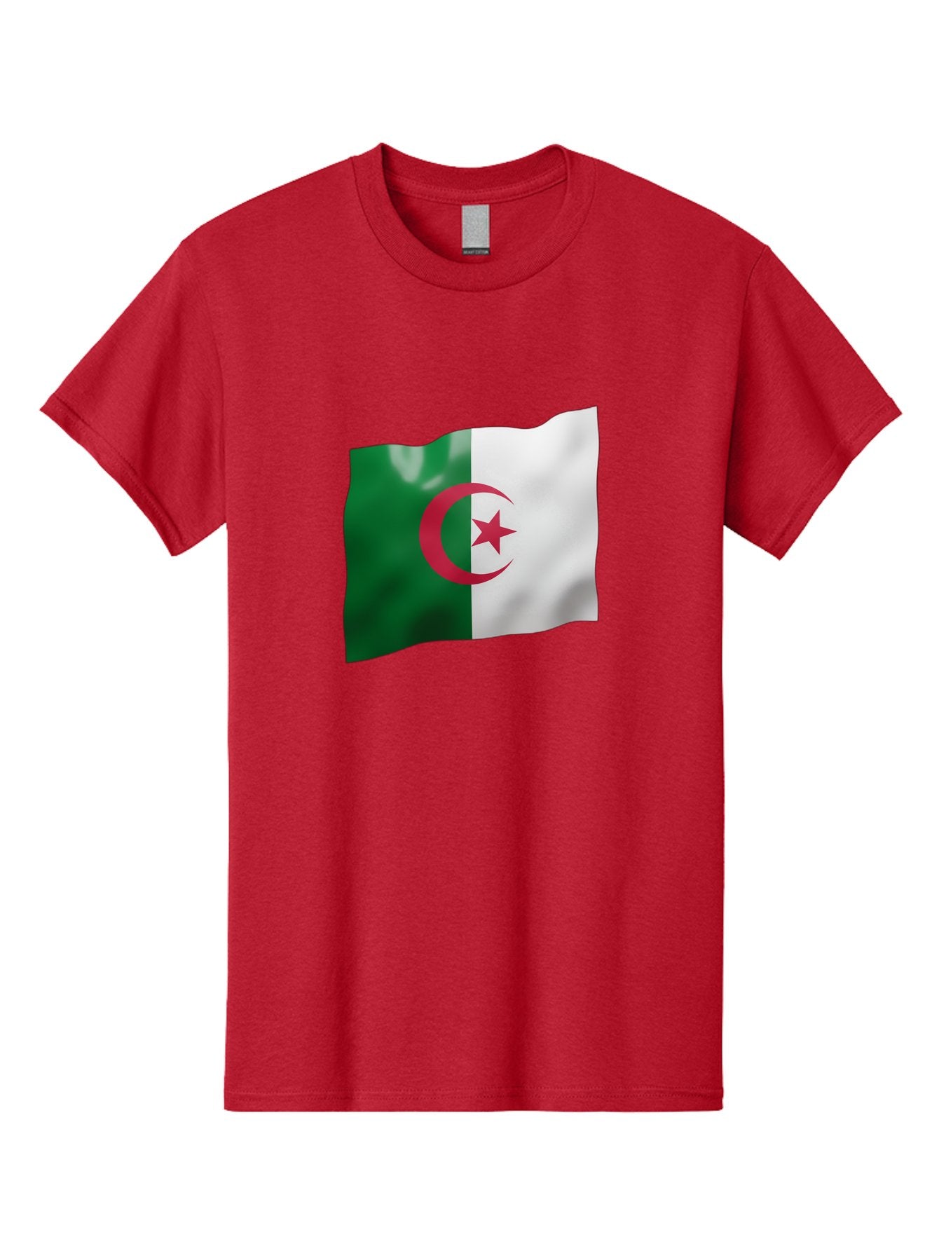 Algeria-Flag Men'S Graphic Tee, 100% Cotton, Comfortable Casual Summer Wear, Machine Washable, Vintage Camera, Old Camera, Antique Camera, Black Camera, Classic Photography, Photography Equipment, Nostalgic Device, Film Camera, Camera Art Bal680 3