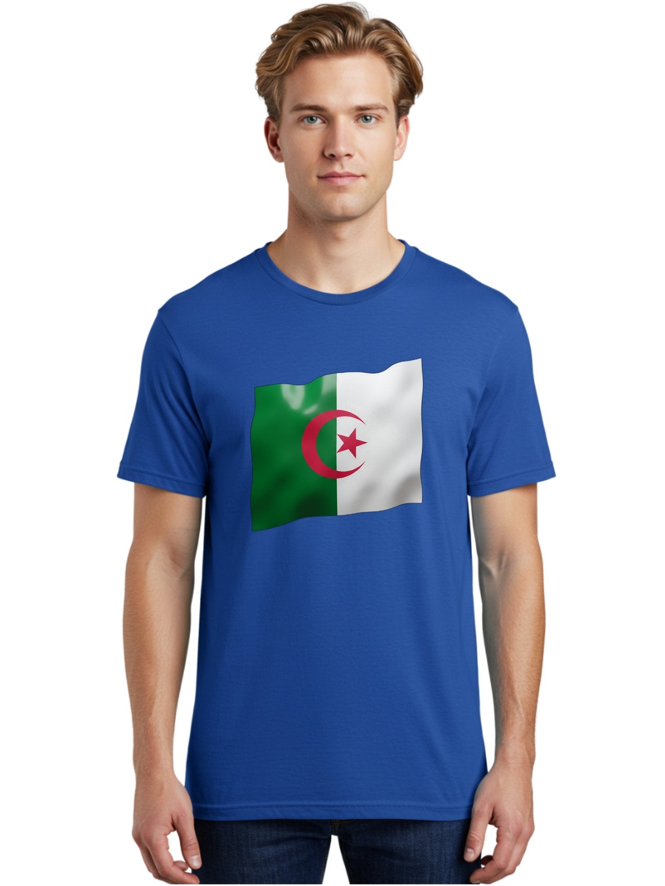 Algeria-Flag Men'S Graphic Tee, 100% Cotton, Comfortable Casual Summer Wear, Machine Washable, Vintage Camera, Old Camera, Antique Camera, Black Camera, Classic Photography, Photography Equipment, Nostalgic Device, Film Camera, Camera Art Bal680 17