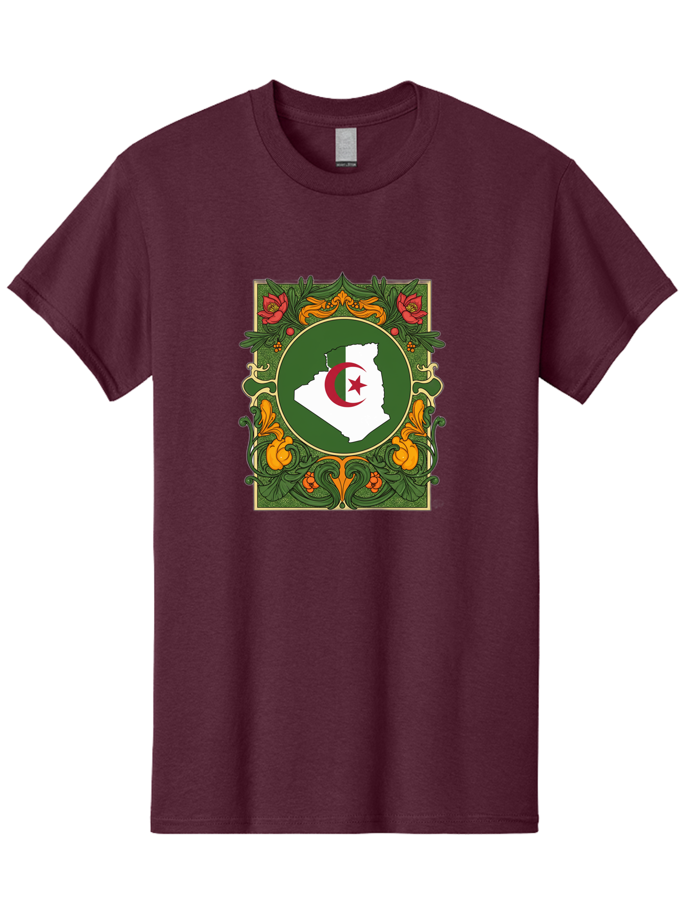 Algeria-Map Men'S Graphic Tee, 100% Cotton, Comfortable Casual Summer Wear, Machine Washable, Vintage Camera, Old Camera, Antique Camera, Black Camera, Classic Photography, Photography Equipment, Nostalgic Device, Film Camera, Camera Art Bal681
