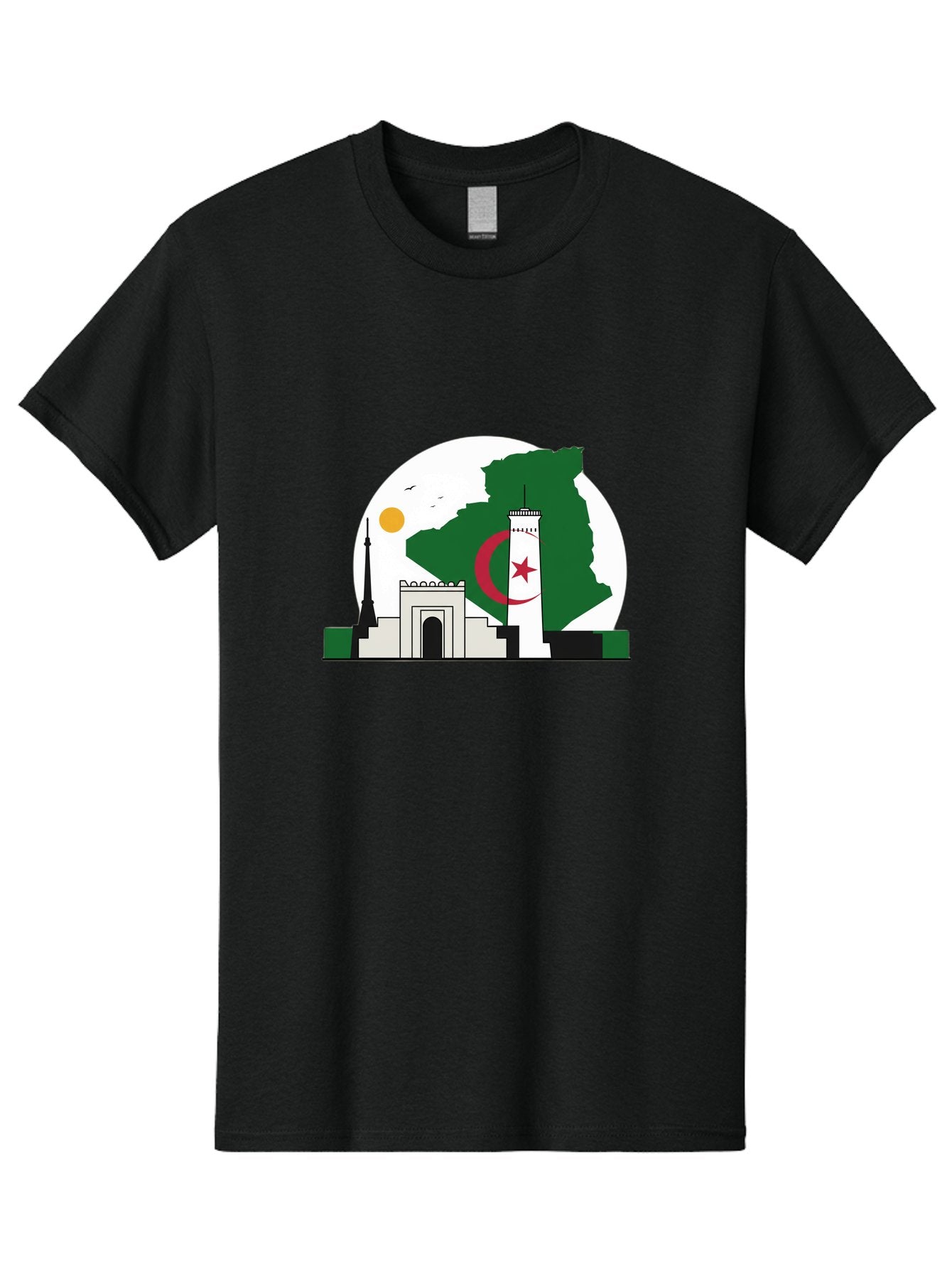 Algeria Men'S Graphic Tee, 100% Cotton, Comfortable Casual Summer Wear, Machine Washable, Vintage Camera, Old Camera, Antique Camera, Black Camera, Classic Photography, Photography Equipment, Nostalgic Device, Film Camera, Camera Art Bal682 13