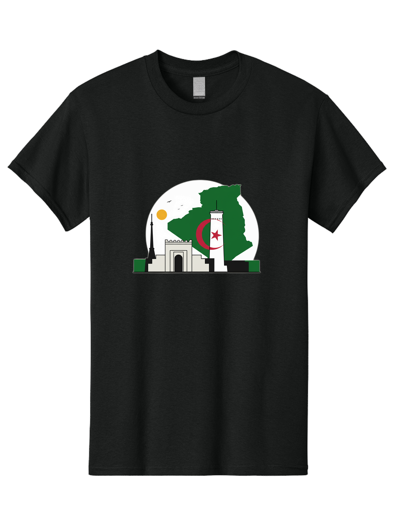 Algeria Men'S Graphic Tee, 100% Cotton, Comfortable Casual Summer Wear, Machine Washable, Vintage Camera, Old Camera, Antique Camera, Black Camera, Classic Photography, Photography Equipment, Nostalgic Device, Film Camera, Camera Art Bal682 15