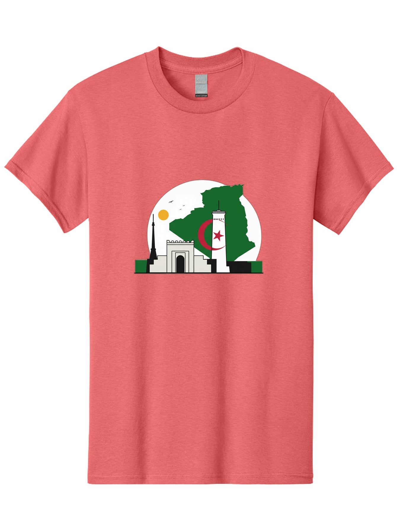 Algeria Men'S Graphic Tee, 100% Cotton, Comfortable Casual Summer Wear, Machine Washable, Vintage Camera, Old Camera, Antique Camera, Black Camera, Classic Photography, Photography Equipment, Nostalgic Device, Film Camera, Camera Art Bal682 15