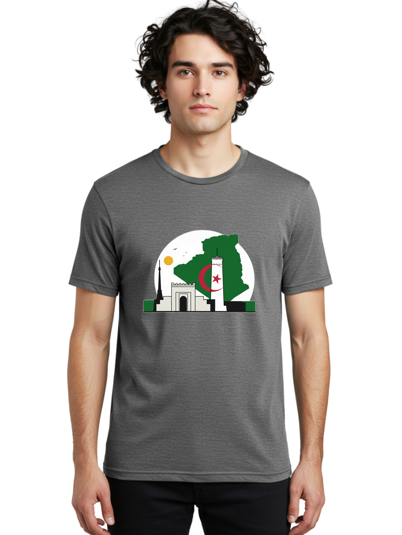 Algeria Men'S Graphic Tee, 100% Cotton, Comfortable Casual Summer Wear, Machine Washable, Vintage Camera, Old Camera, Antique Camera, Black Camera, Classic Photography, Photography Equipment, Nostalgic Device, Film Camera, Camera Art Bal682 21