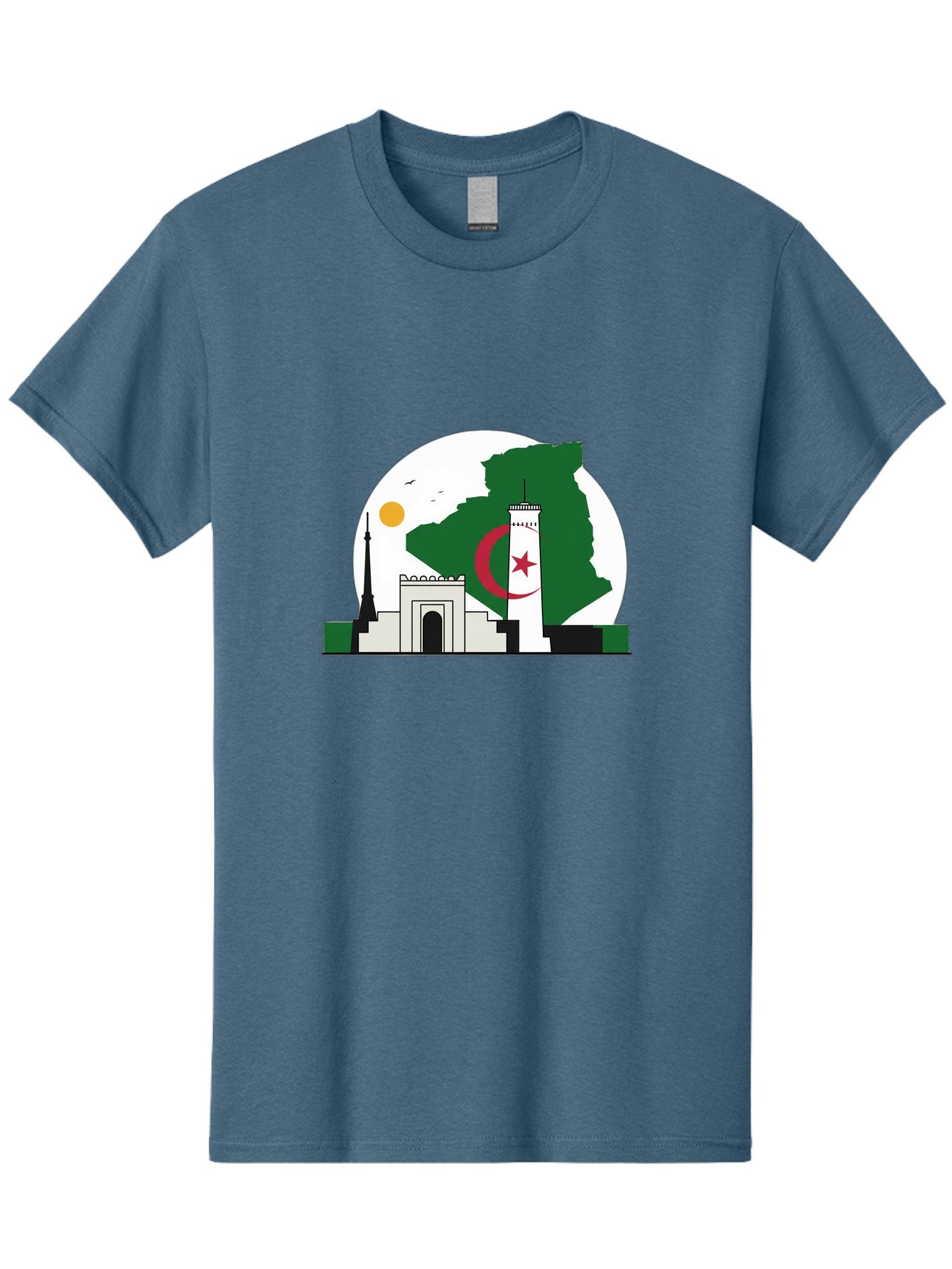 Algeria Men'S Graphic Tee, 100% Cotton, Comfortable Casual Summer Wear, Machine Washable, Vintage Camera, Old Camera, Antique Camera, Black Camera, Classic Photography, Photography Equipment, Nostalgic Device, Film Camera, Camera Art Bal682