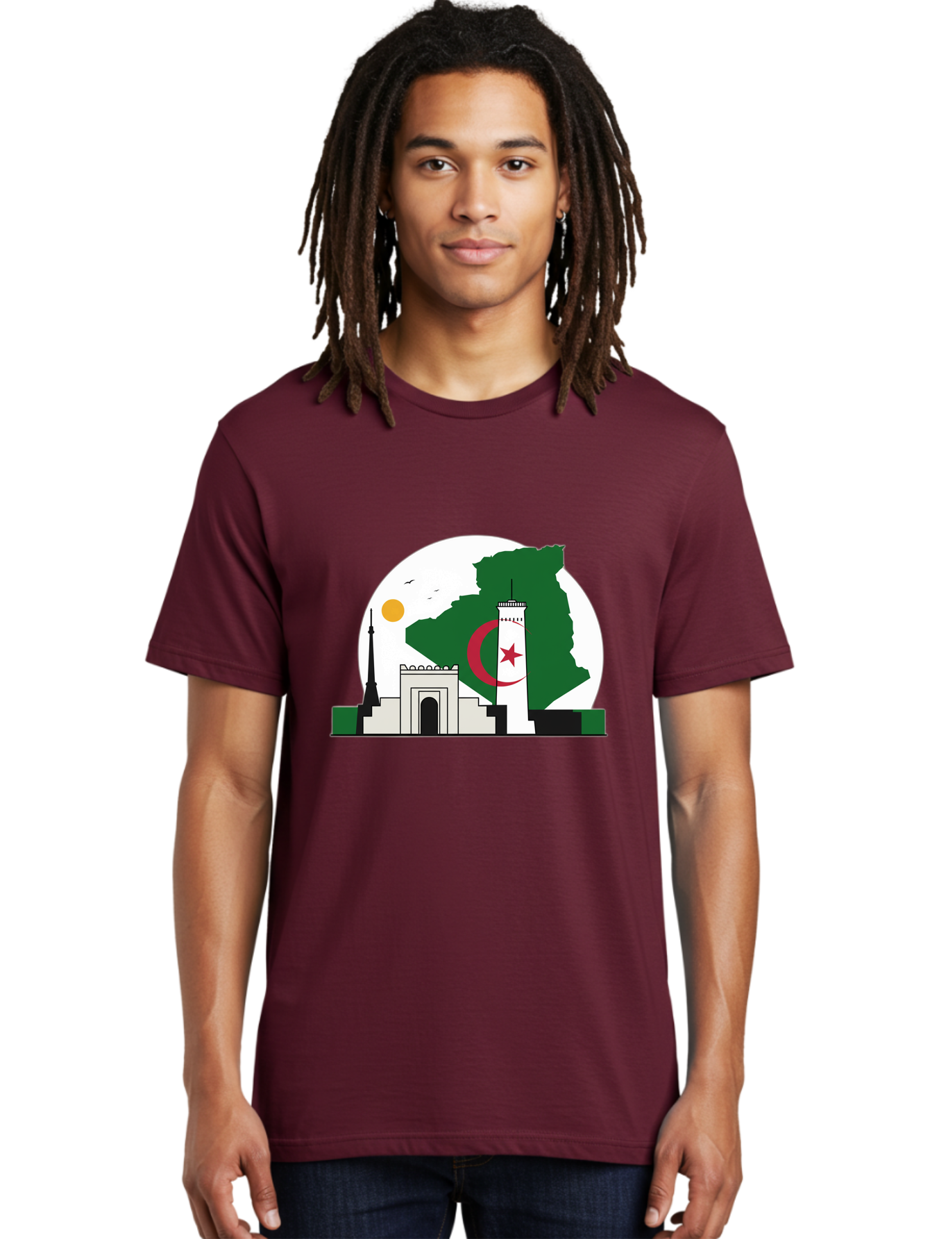 Algeria Men'S Graphic Tee, 100% Cotton, Comfortable Casual Summer Wear, Machine Washable, Vintage Camera, Old Camera, Antique Camera, Black Camera, Classic Photography, Photography Equipment, Nostalgic Device, Film Camera, Camera Art Bal682 28