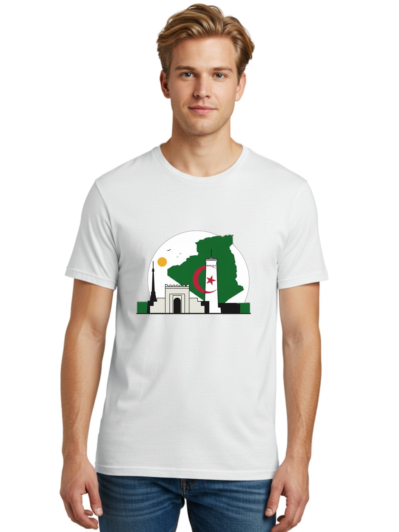 Algeria Men'S Graphic Tee, 100% Cotton, Comfortable Casual Summer Wear, Machine Washable, Vintage Camera, Old Camera, Antique Camera, Black Camera, Classic Photography, Photography Equipment, Nostalgic Device, Film Camera, Camera Art Bal682 27