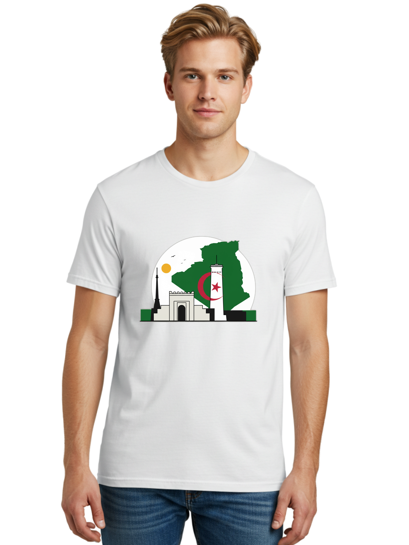 Algeria Men'S Graphic Tee, 100% Cotton, Comfortable Casual Summer Wear, Machine Washable, Vintage Camera, Old Camera, Antique Camera, Black Camera, Classic Photography, Photography Equipment, Nostalgic Device, Film Camera, Camera Art Bal682 19