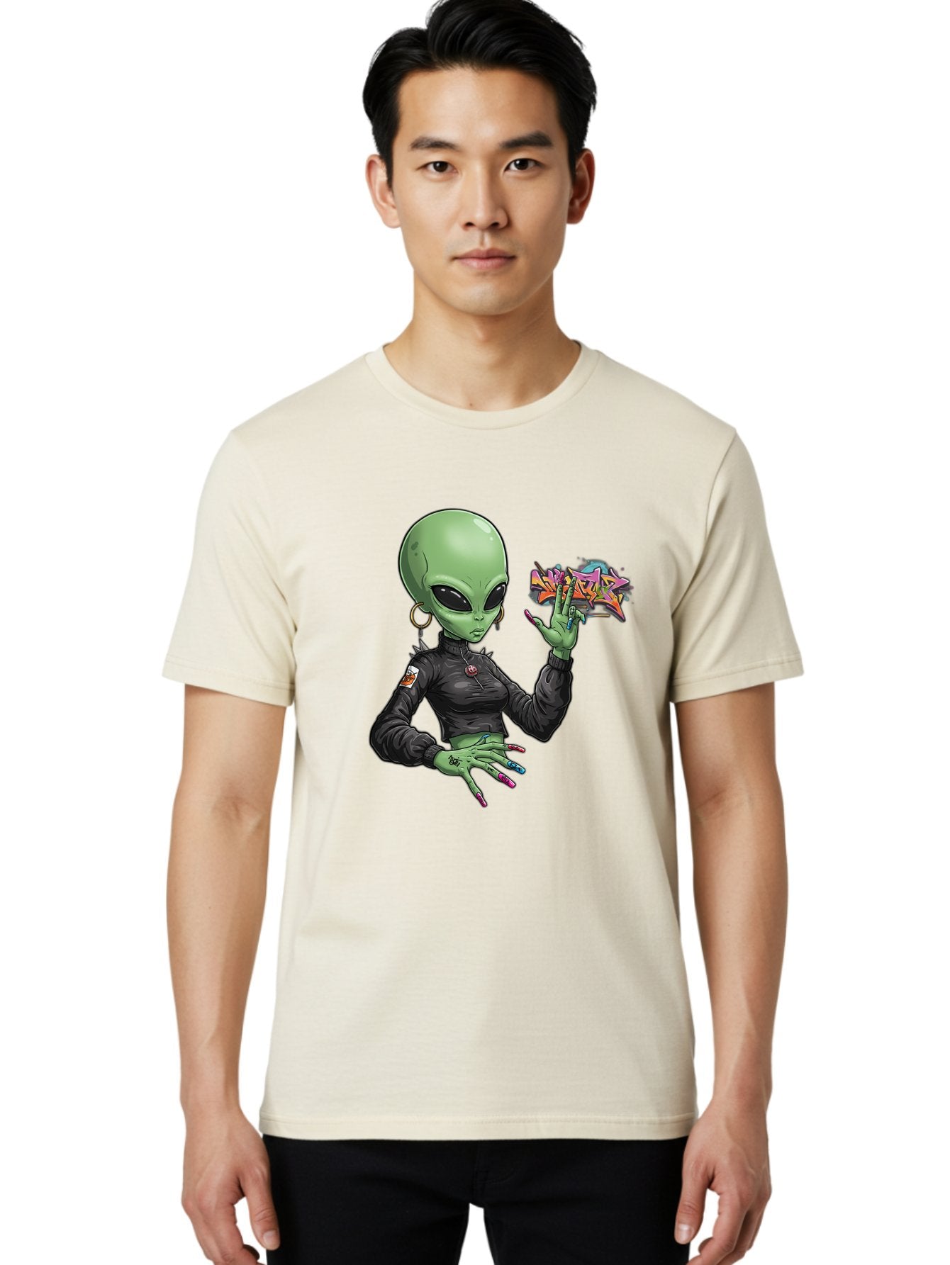 Alien-Woman Men'S Graphic Tee, 100% Cotton, Comfortable Casual Summer Wear, Machine Washable, Vintage Camera, Old Camera, Antique Camera, Black Camera, Classic Photography, Photography Equipment, Nostalgic Device, Film Camera, Camera Art Bal687 28