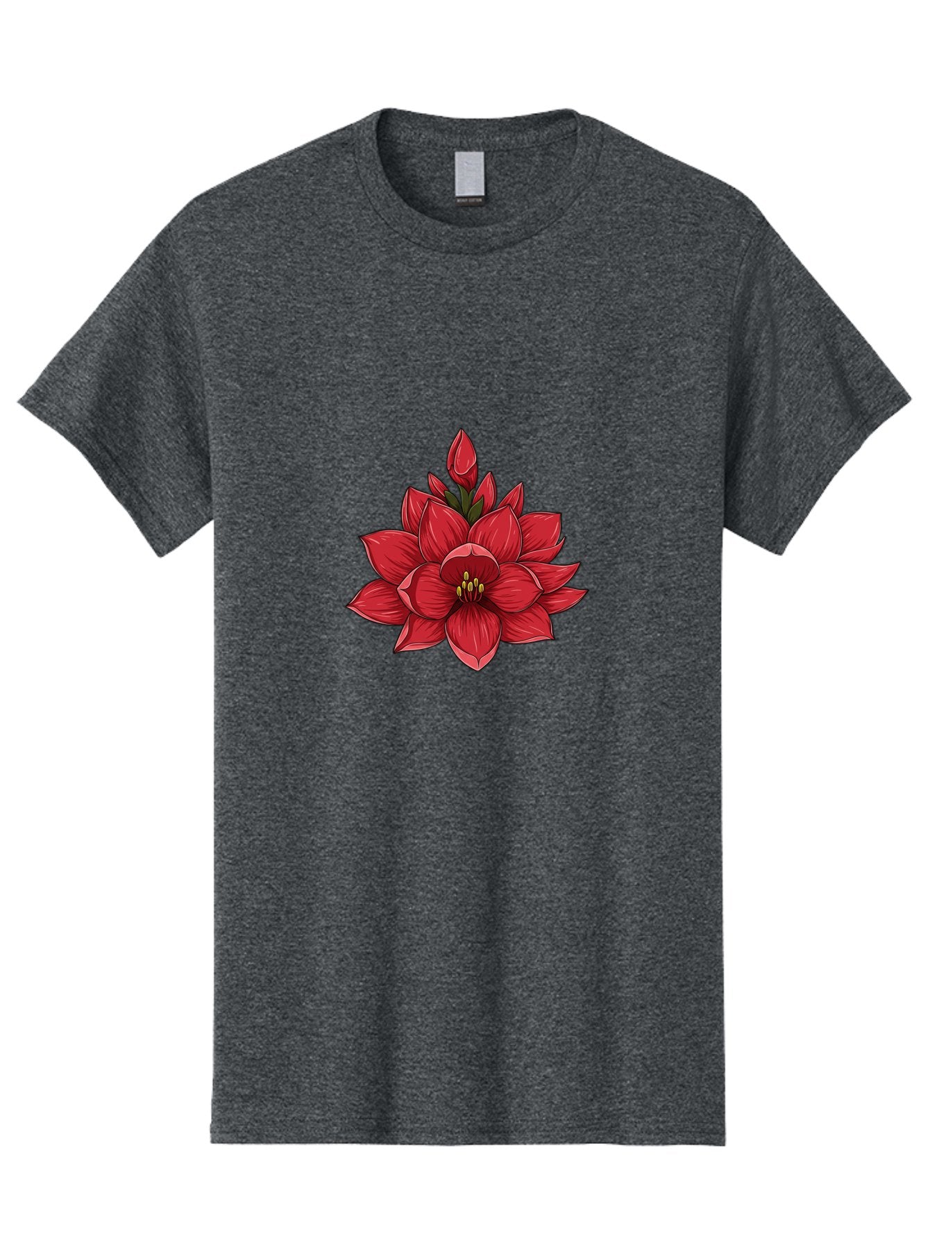 Amaryllis-Flower Men'S Graphic Tee, 100% Cotton, Comfortable Casual Summer Wear, Machine Washable, Vintage Camera, Old Camera, Antique Camera, Black Camera, Classic Photography, Photography Equipment, Nostalgic Device, Film Camera, Camera Art Bal689