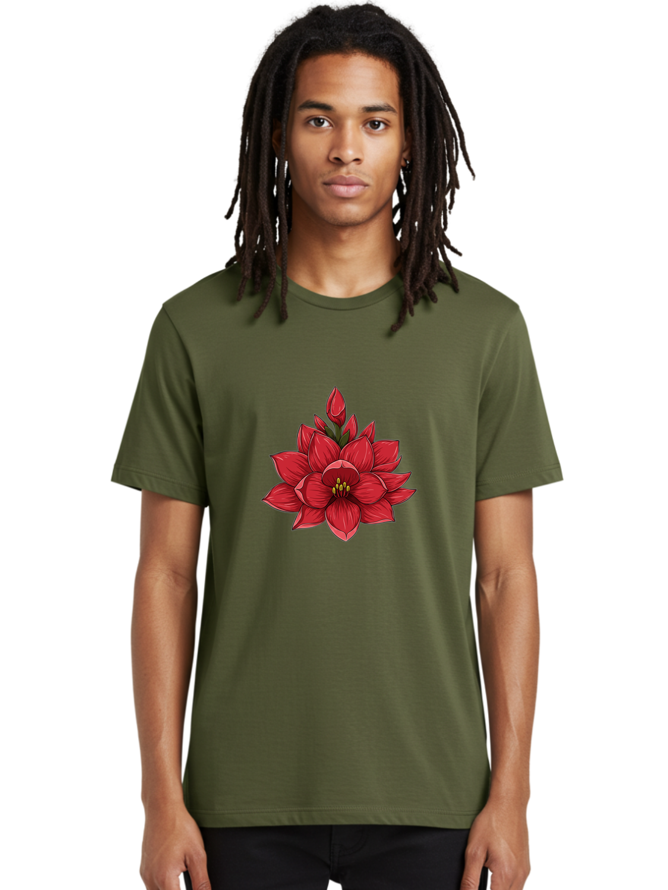 Amaryllis-Flower Men'S Graphic Tee, 100% Cotton, Comfortable Casual Summer Wear, Machine Washable, Vintage Camera, Old Camera, Antique Camera, Black Camera, Classic Photography, Photography Equipment, Nostalgic Device, Film Camera, Camera Art Bal689 29