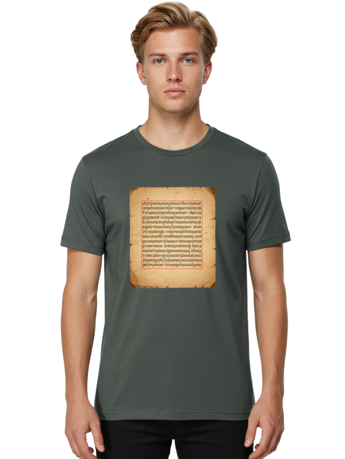 Ancient-Manuscript Men'S Graphic Tee, 100% Cotton, Comfortable Casual Summer Wear, Machine Washable, Vintage Camera, Old Camera, Antique Camera, Black Camera, Classic Photography, Photography Equipment, Nostalgic Device, Film Camera, Bal690 22