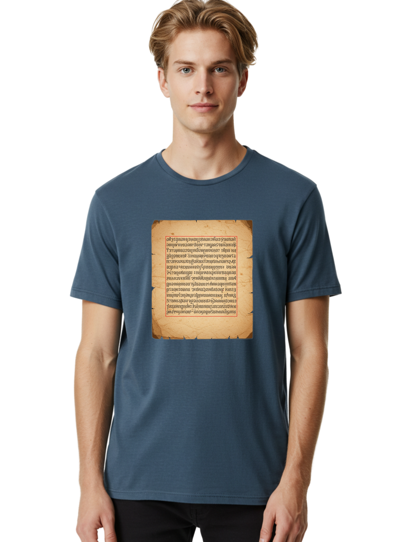 Ancient-Manuscript Men'S Graphic Tee, 100% Cotton, Comfortable Casual Summer Wear, Machine Washable, Vintage Camera, Old Camera, Antique Camera, Black Camera, Classic Photography, Photography Equipment, Nostalgic Device, Film Camera, Bal690 30