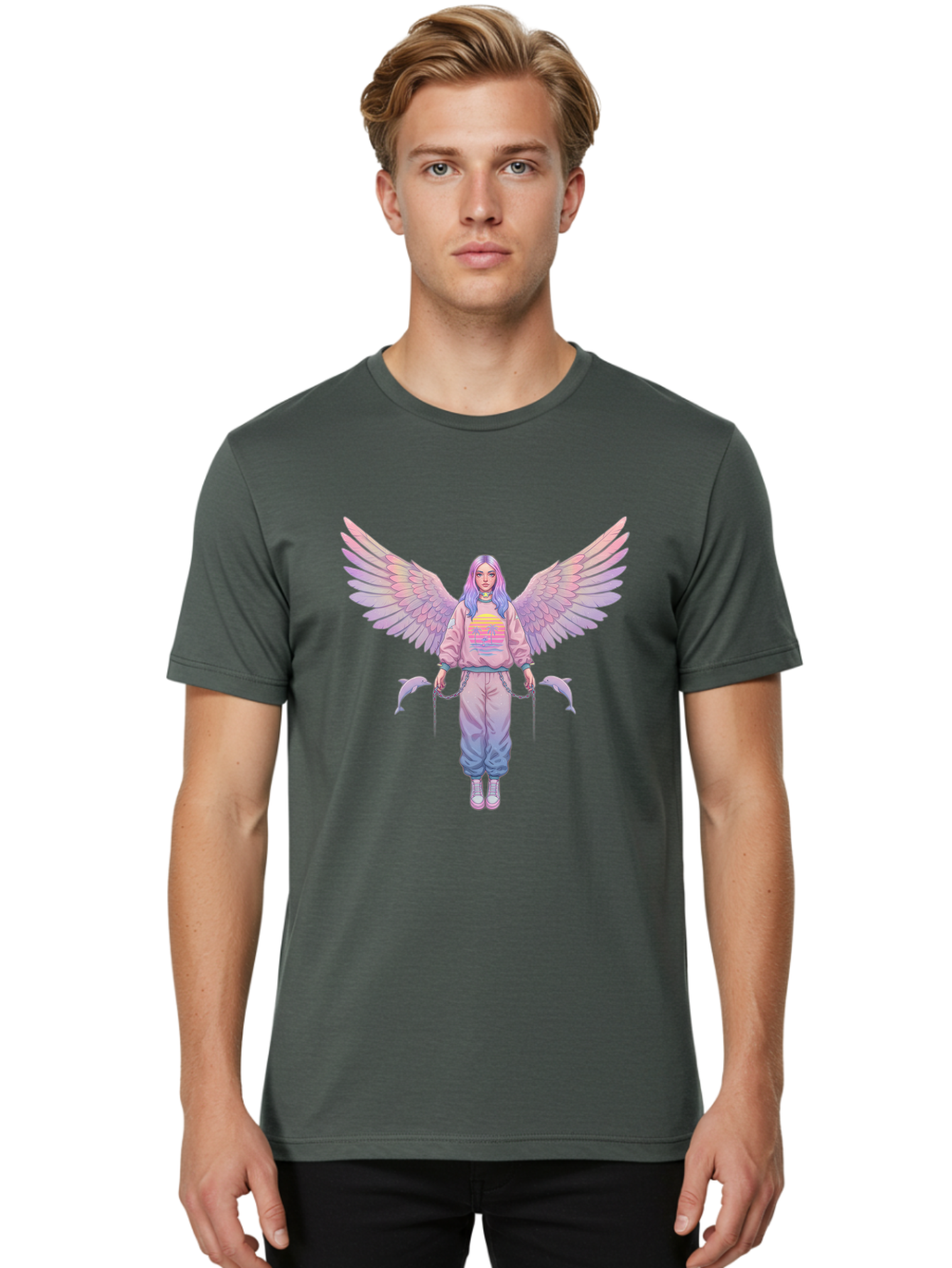 Angel-Girl Men'S Graphic Tee, 100% Cotton, Comfortable Casual Summer Wear, Machine Washable, Vintage Camera, Old Camera, Antique Camera, Black Camera, Classic Photography, Photography Equipment, Nostalgic Device, Film Camera, Camera Art Bal691 27