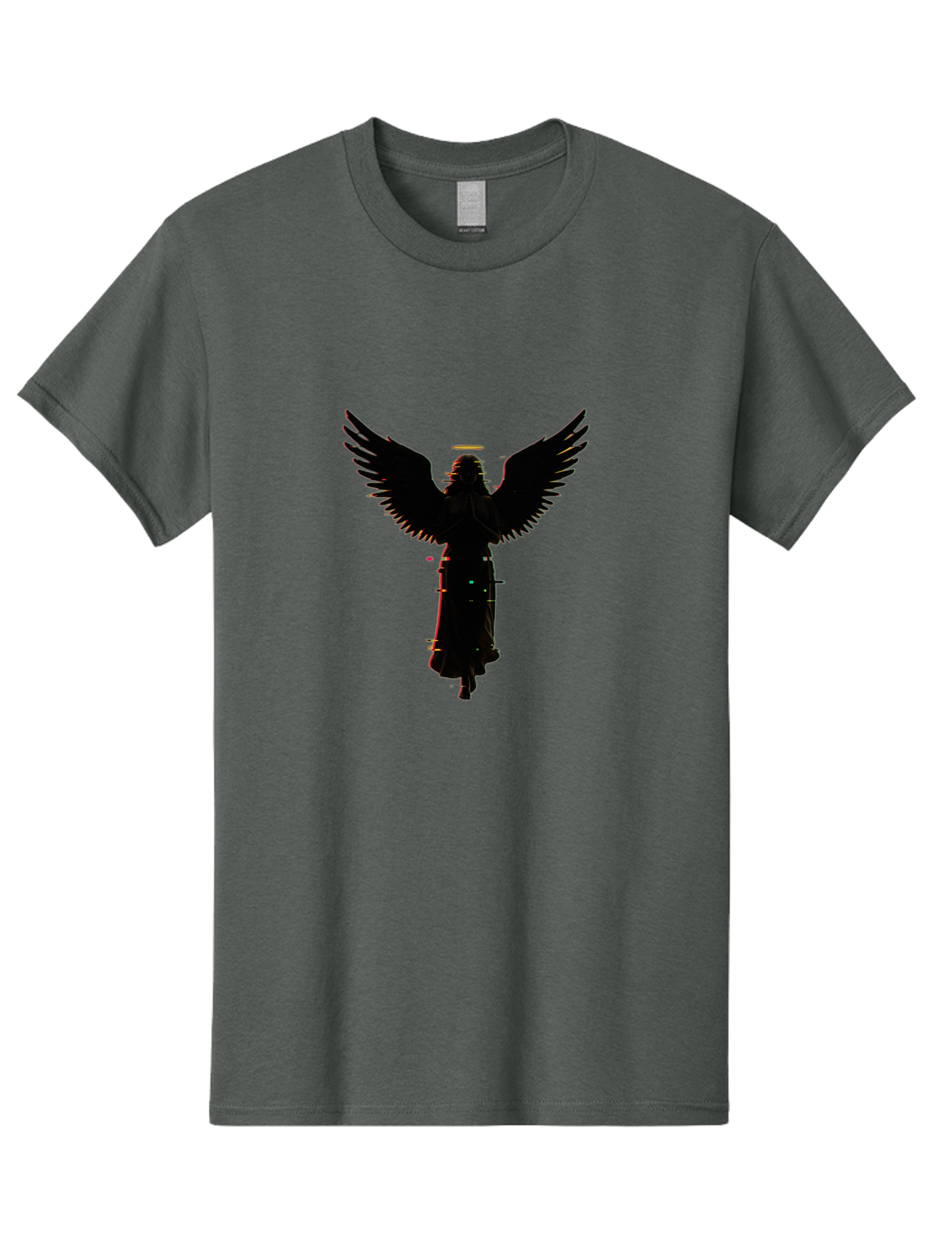 Angel-Silhouette Men'S Graphic Tee, 100% Cotton, Comfortable Casual Summer Wear, Machine Washable, Vintage Camera, Old Camera, Antique Camera, Black Camera, Classic Photography, Photography Equipment, Nostalgic Device, Film Camera, Camera Art Bal692 10