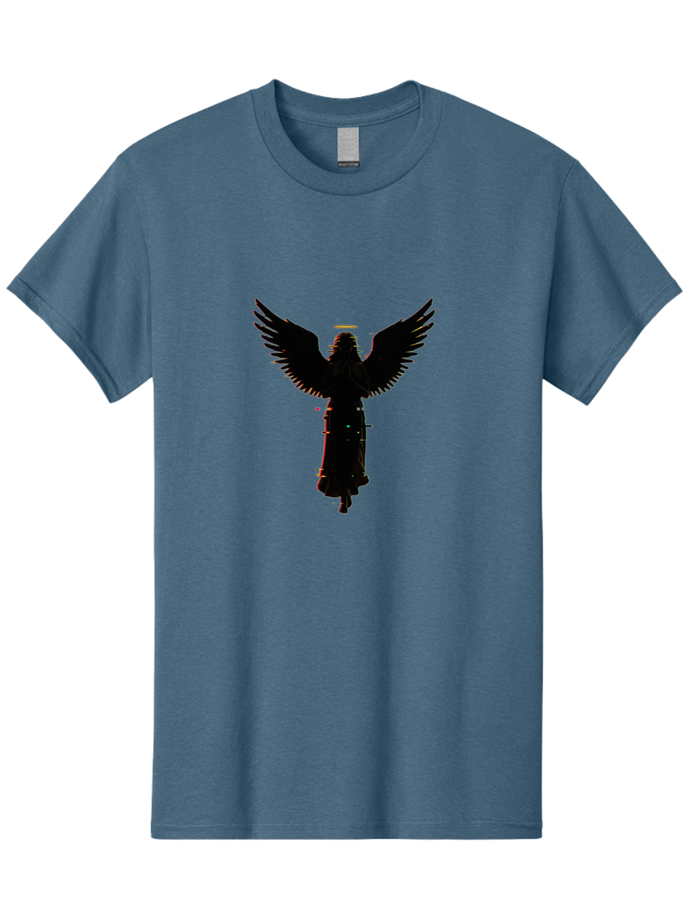 Angel-Silhouette Men'S Graphic Tee, 100% Cotton, Comfortable Casual Summer Wear, Machine Washable, Vintage Camera, Old Camera, Antique Camera, Black Camera, Classic Photography, Photography Equipment, Nostalgic Device, Film Camera, Camera Art Bal692 4