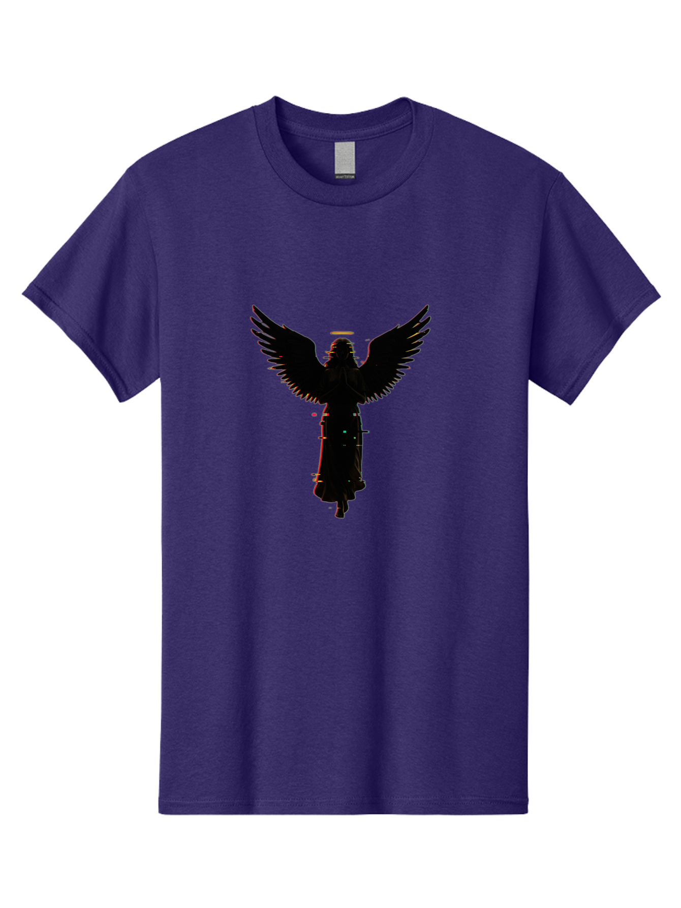 Angel-Silhouette Men'S Graphic Tee, 100% Cotton, Comfortable Casual Summer Wear, Machine Washable, Vintage Camera, Old Camera, Antique Camera, Black Camera, Classic Photography, Photography Equipment, Nostalgic Device, Film Camera, Camera Art Bal692 6