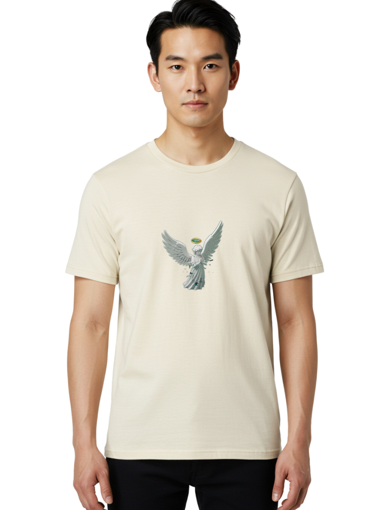 Angel-Statue Men'S Graphic Tee, 100% Cotton, Comfortable Casual Summer Wear, Machine Washable, Vintage Camera, Old Camera, Antique Camera, Black Camera, Classic Photography, Photography Equipment, Nostalgic Device, Film Camera, Camera Art Bal693 17