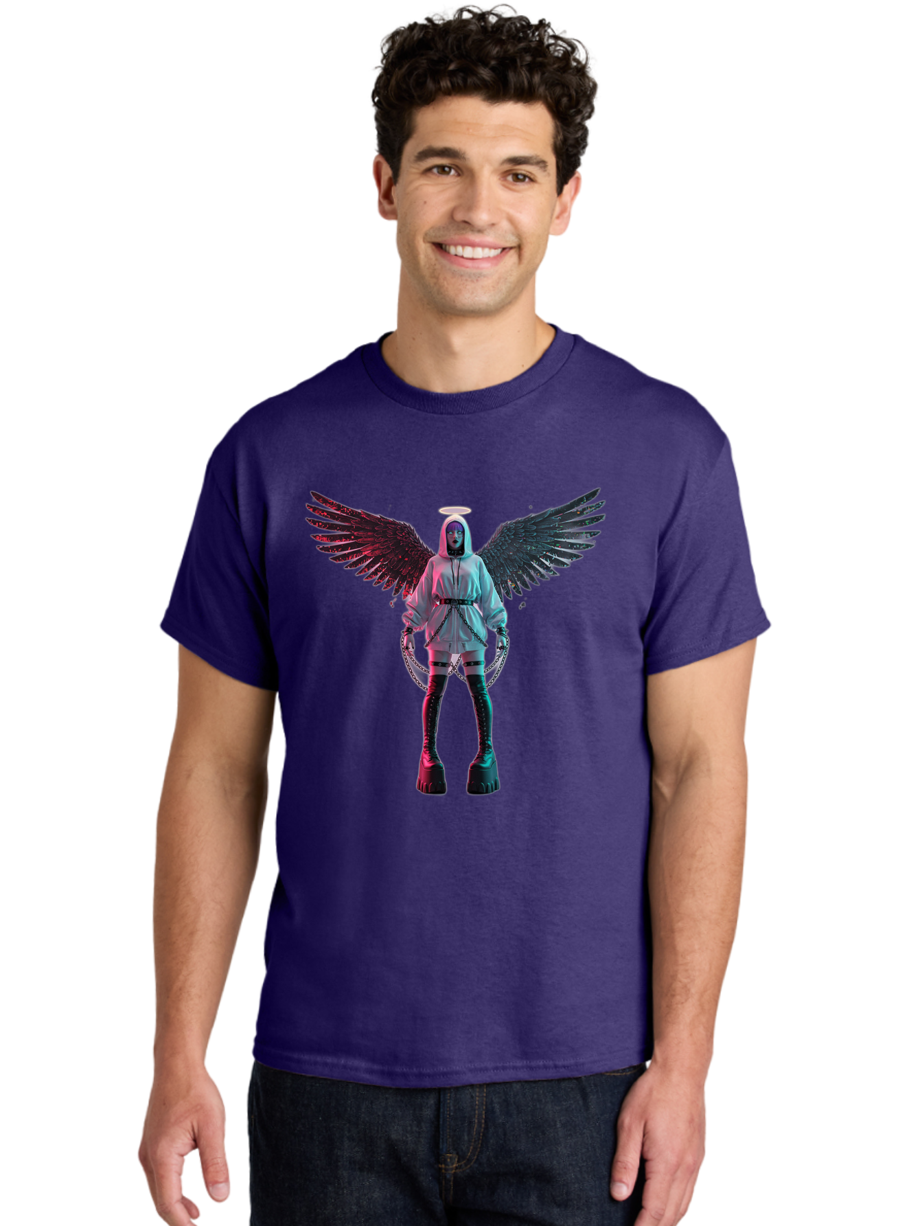 Angel-With-Chains Men'S Graphic Tee, 100% Cotton, Comfortable Casual Summer Wear, Machine Washable, Vintage Camera, Old Camera, Antique Camera, Black Camera, Classic Photography, Photography Equipment, Nostalgic Device, Film Camera, Camera Art Bal694 30