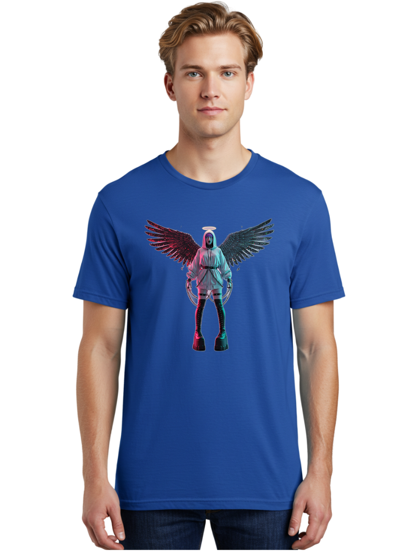 Angel-With-Chains Men'S Graphic Tee, 100% Cotton, Comfortable Casual Summer Wear, Machine Washable, Vintage Camera, Old Camera, Antique Camera, Black Camera, Classic Photography, Photography Equipment, Nostalgic Device, Film Camera, Camera Art Bal694 25
