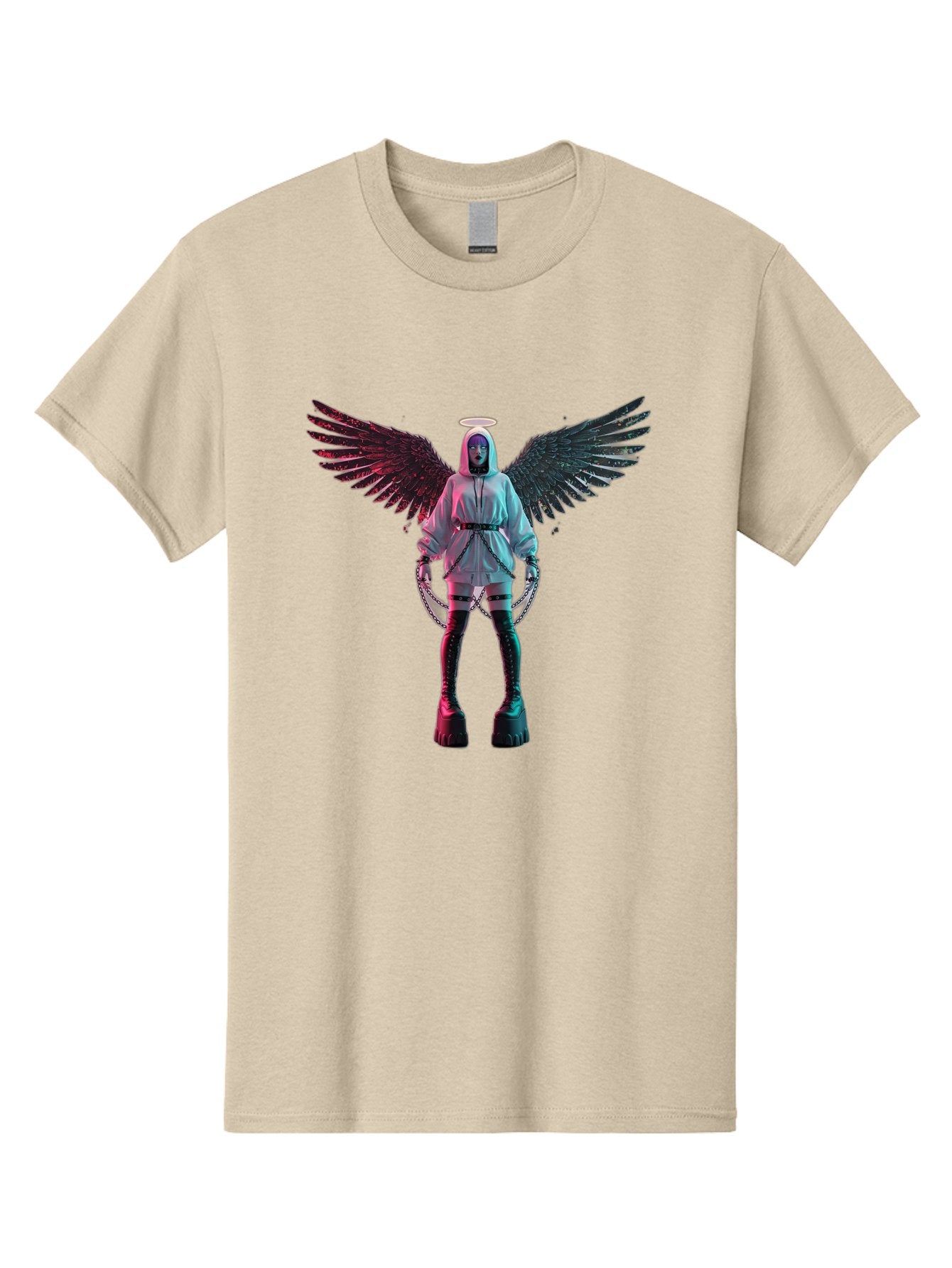 Angel-With-Chains Men'S Graphic Tee, 100% Cotton, Comfortable Casual Summer Wear, Machine Washable, Vintage Camera, Old Camera, Antique Camera, Black Camera, Classic Photography, Photography Equipment, Nostalgic Device, Film Camera, Camera Art Bal694 5