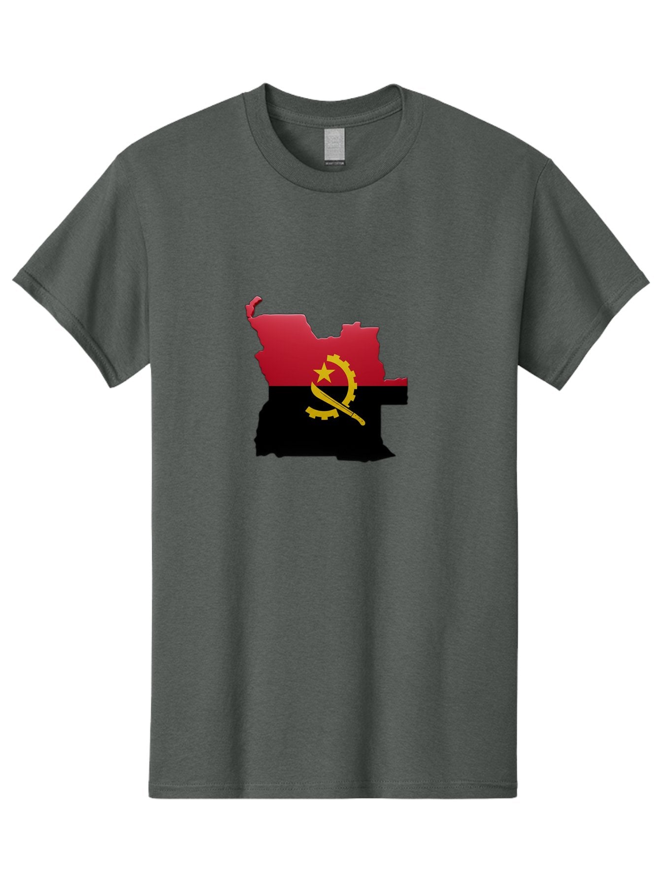 Angola-Map-Flag Men'S Graphic Tee, 100% Cotton, Comfortable Casual Summer Wear, Machine Washable, Vintage Camera, Old Camera, Antique Camera, Black Camera, Classic Photography, Photography Equipment, Nostalgic Device, Film Camera, Camera Art Bal695 12