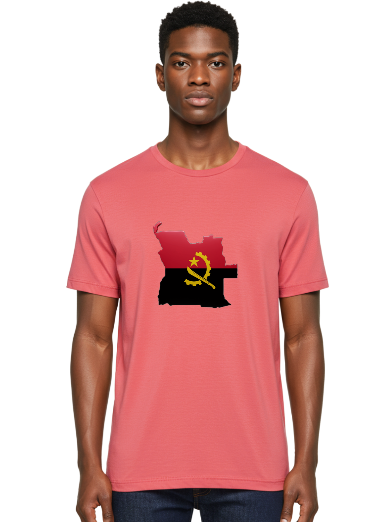 Angola-Map-Flag Men'S Graphic Tee, 100% Cotton, Comfortable Casual Summer Wear, Machine Washable, Vintage Camera, Old Camera, Antique Camera, Black Camera, Classic Photography, Photography Equipment, Nostalgic Device, Film Camera, Camera Art Bal695 22