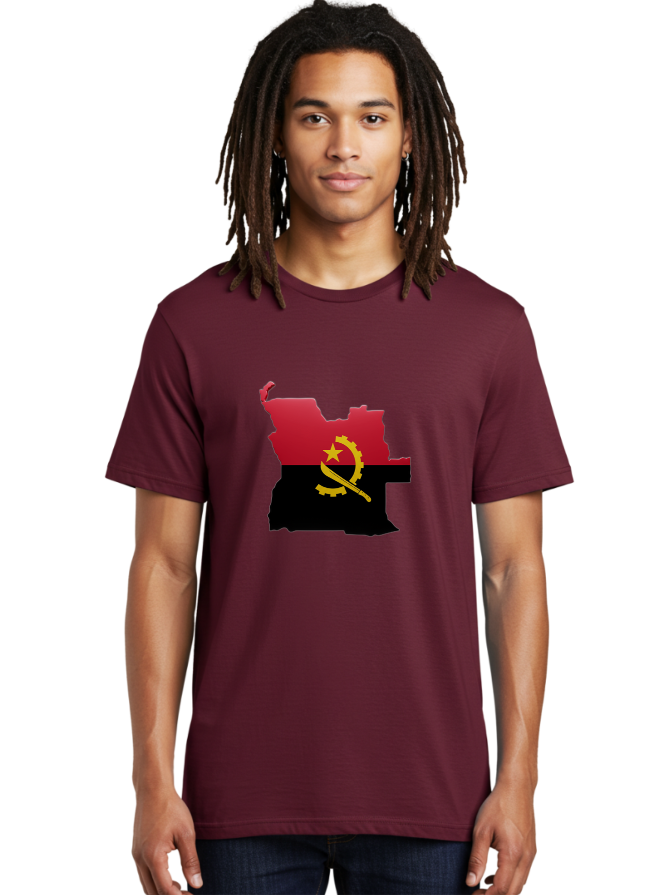Angola-Map-Flag Men'S Graphic Tee, 100% Cotton, Comfortable Casual Summer Wear, Machine Washable, Vintage Camera, Old Camera, Antique Camera, Black Camera, Classic Photography, Photography Equipment, Nostalgic Device, Film Camera, Camera Art Bal695 26