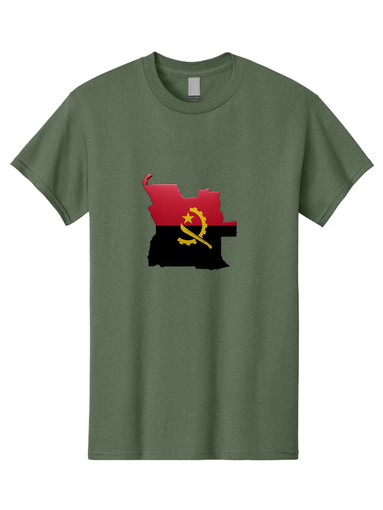 Angola-Map-Flag Men'S Graphic Tee, 100% Cotton, Comfortable Casual Summer Wear, Machine Washable, Vintage Camera, Old Camera, Antique Camera, Black Camera, Classic Photography, Photography Equipment, Nostalgic Device, Film Camera, Camera Art Bal695 8