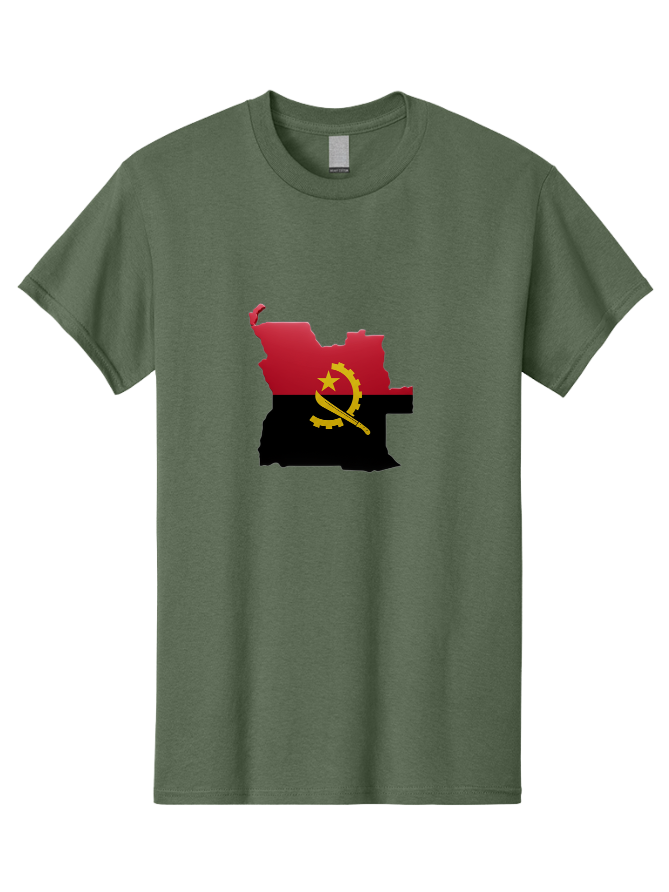 Angola-Map-Flag Men'S Graphic Tee, 100% Cotton, Comfortable Casual Summer Wear, Machine Washable, Vintage Camera, Old Camera, Antique Camera, Black Camera, Classic Photography, Photography Equipment, Nostalgic Device, Film Camera, Camera Art Bal695 6