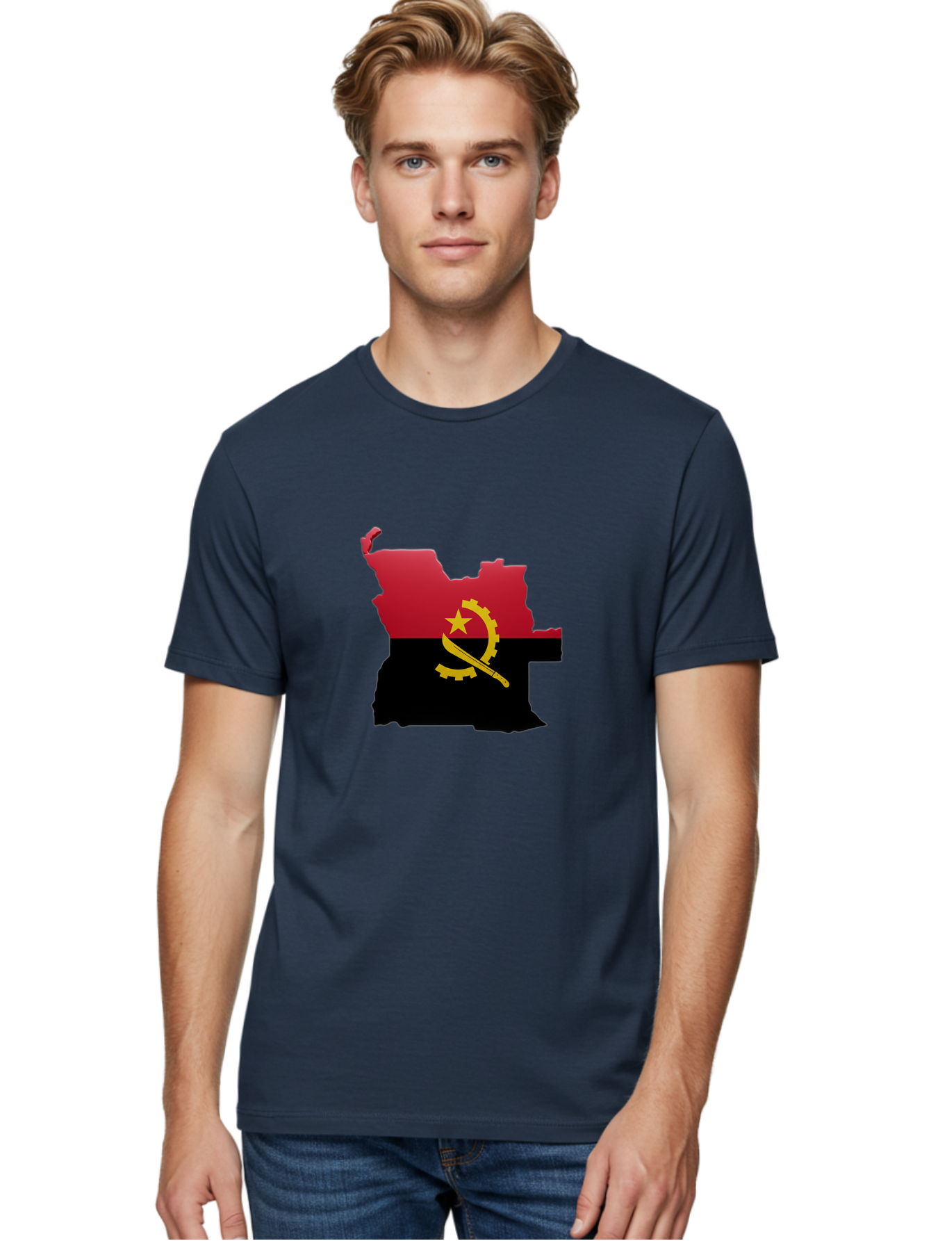 Angola-Map-Flag Men'S Graphic Tee, 100% Cotton, Comfortable Casual Summer Wear, Machine Washable, Vintage Camera, Old Camera, Antique Camera, Black Camera, Classic Photography, Photography Equipment, Nostalgic Device, Film Camera, Camera Art Bal695 27