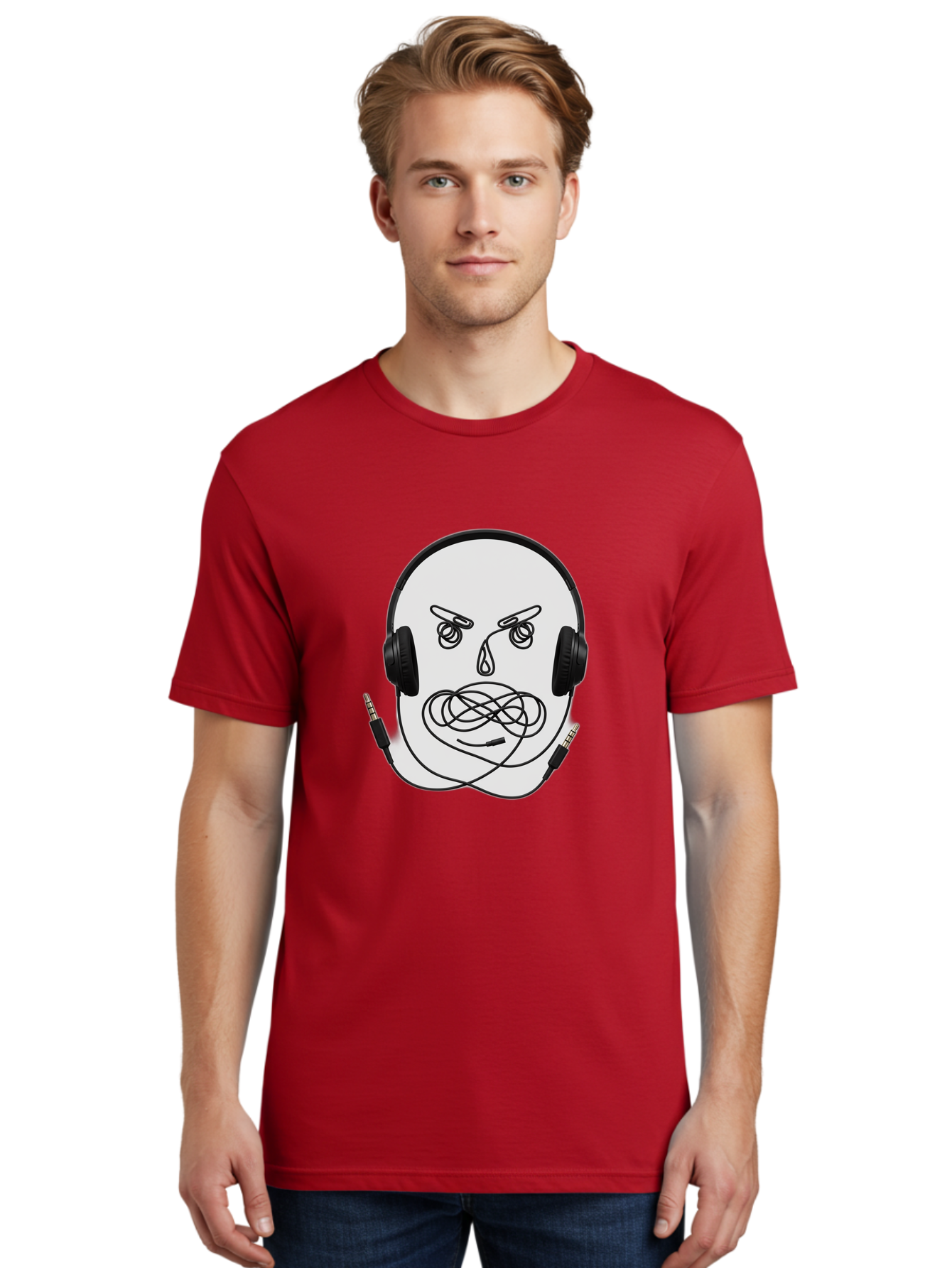 Angry-Headphones-User Men'S Graphic Tee, 100% Cotton, Comfortable Casual Summer Wear, Machine Washable, Vintage Camera, Old Camera, Antique Camera, Black Camera, Classic Photography, Photography Equipment, Nostalgic Device, Film Camera, Bal700 26