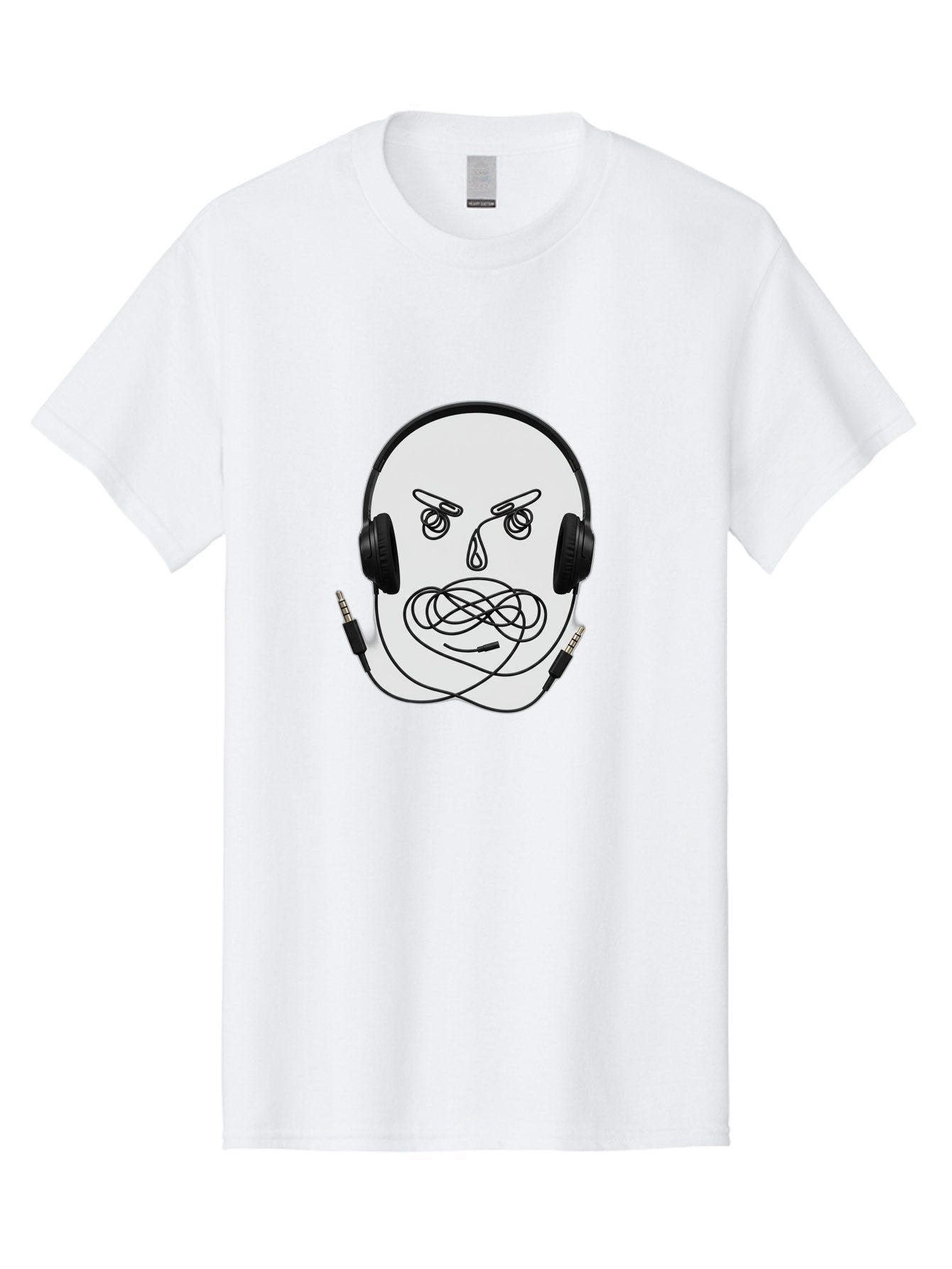 Angry-Headphones-User Men'S Graphic Tee, 100% Cotton, Comfortable Casual Summer Wear, Machine Washable, Vintage Camera, Old Camera, Antique Camera, Black Camera, Classic Photography, Photography Equipment, Nostalgic Device, Film Camera, Bal700 4