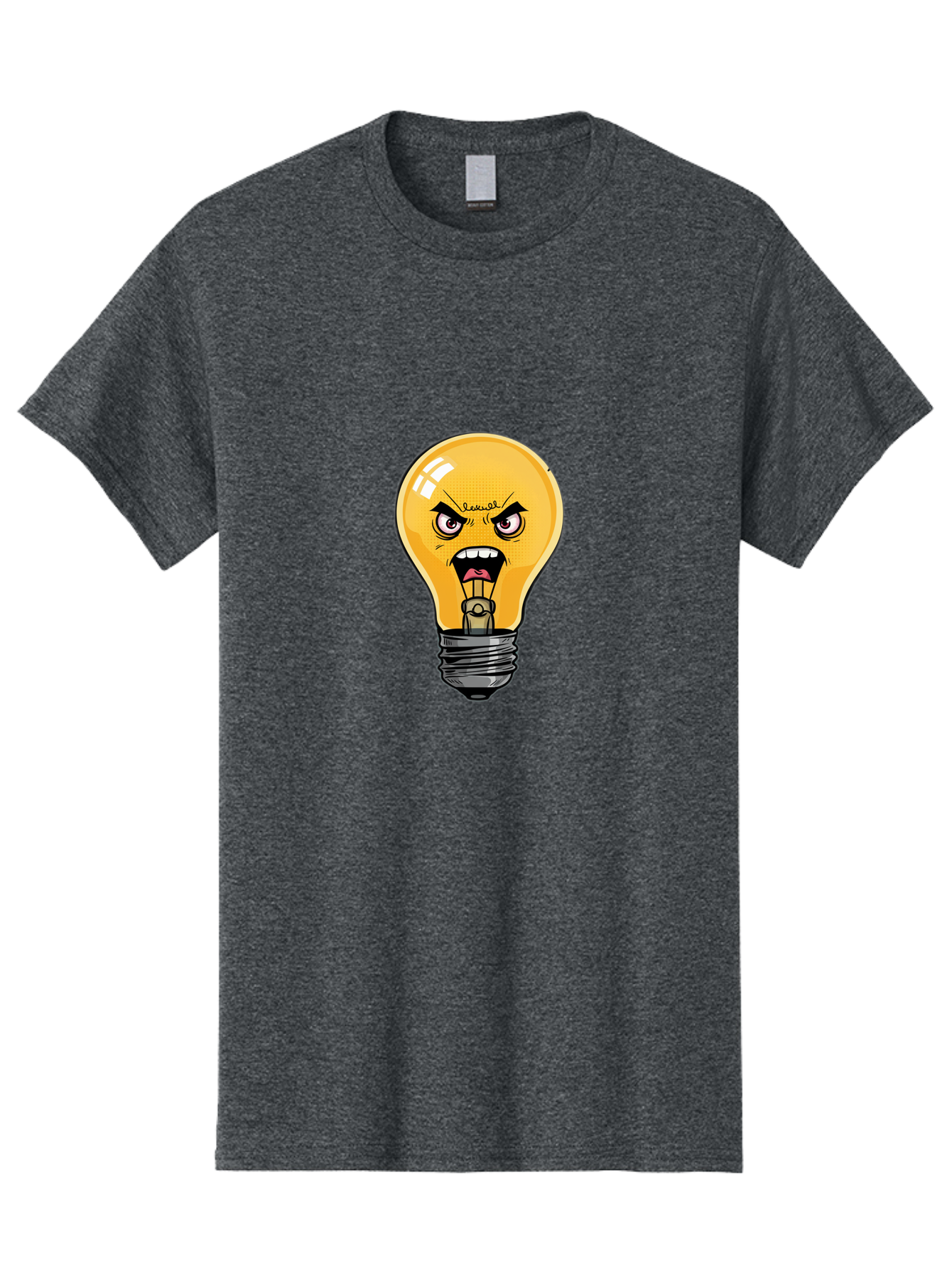 Angry-Light-Bulb-1 Men'S Graphic Tee, 100% Cotton, Comfortable Casual Summer Wear, Machine Washable, Vintage Camera, Old Camera, Antique Camera, Black Camera, Classic Photography, Photography Equipment, Nostalgic Device, Film Camera, Bal702 10
