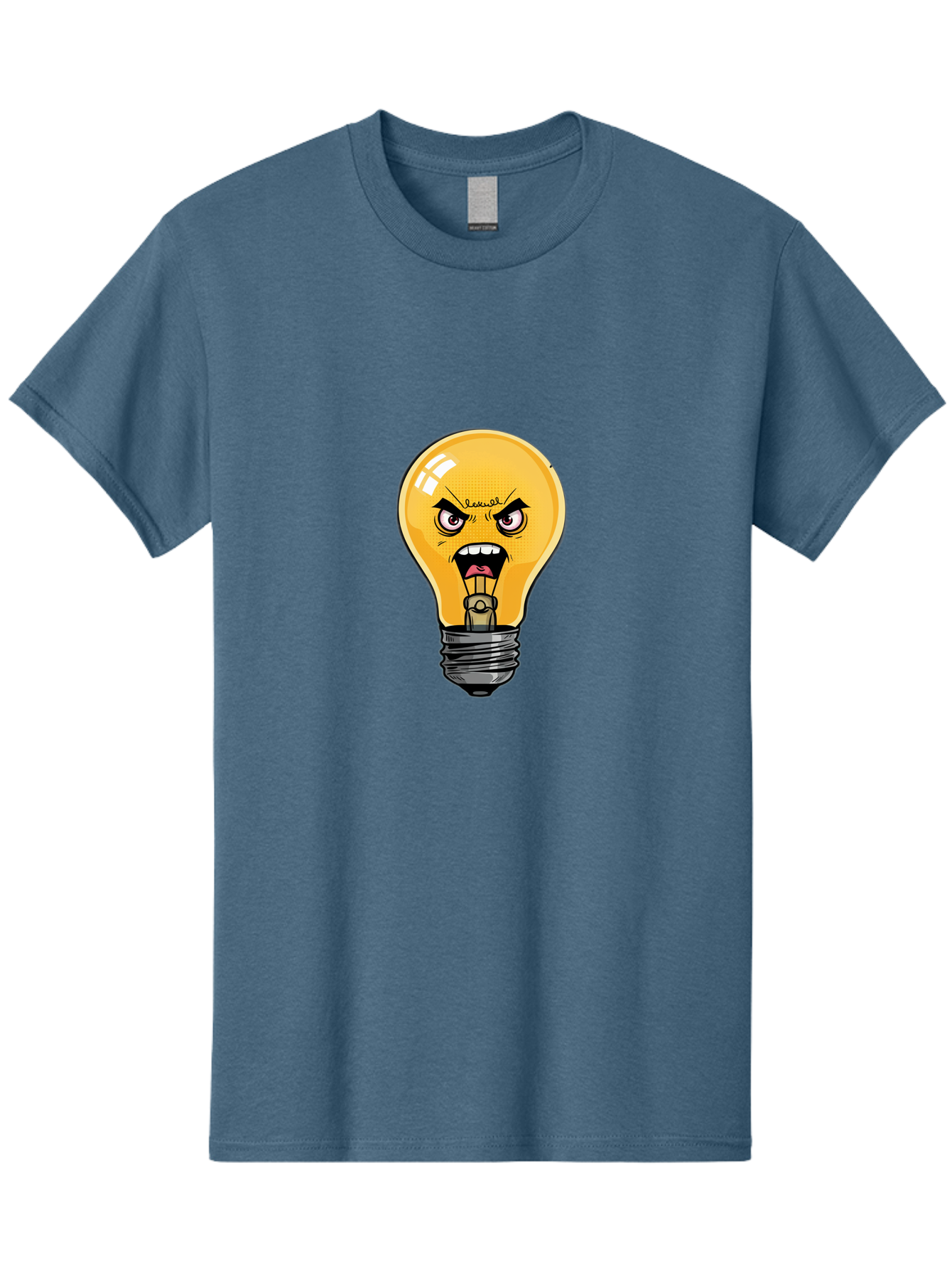 Angry-Light-Bulb-1 Men'S Graphic Tee, 100% Cotton, Comfortable Casual Summer Wear, Machine Washable, Vintage Camera, Old Camera, Antique Camera, Black Camera, Classic Photography, Photography Equipment, Nostalgic Device, Film Camera, Bal702 15