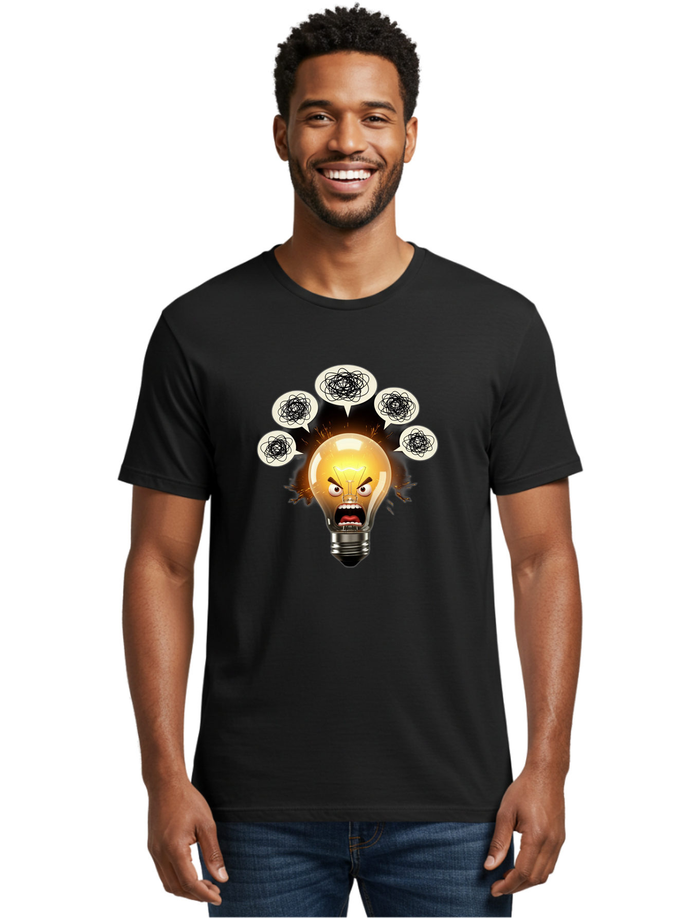 Angry-Light-Bulb Men'S Graphic Tee, 100% Cotton, Comfortable Casual Summer Wear, Machine Washable, Vintage Camera, Old Camera, Antique Camera, Black Camera, Classic Photography, Photography Equipment, Nostalgic Device, Film Camera, Camera Art Bal703 22