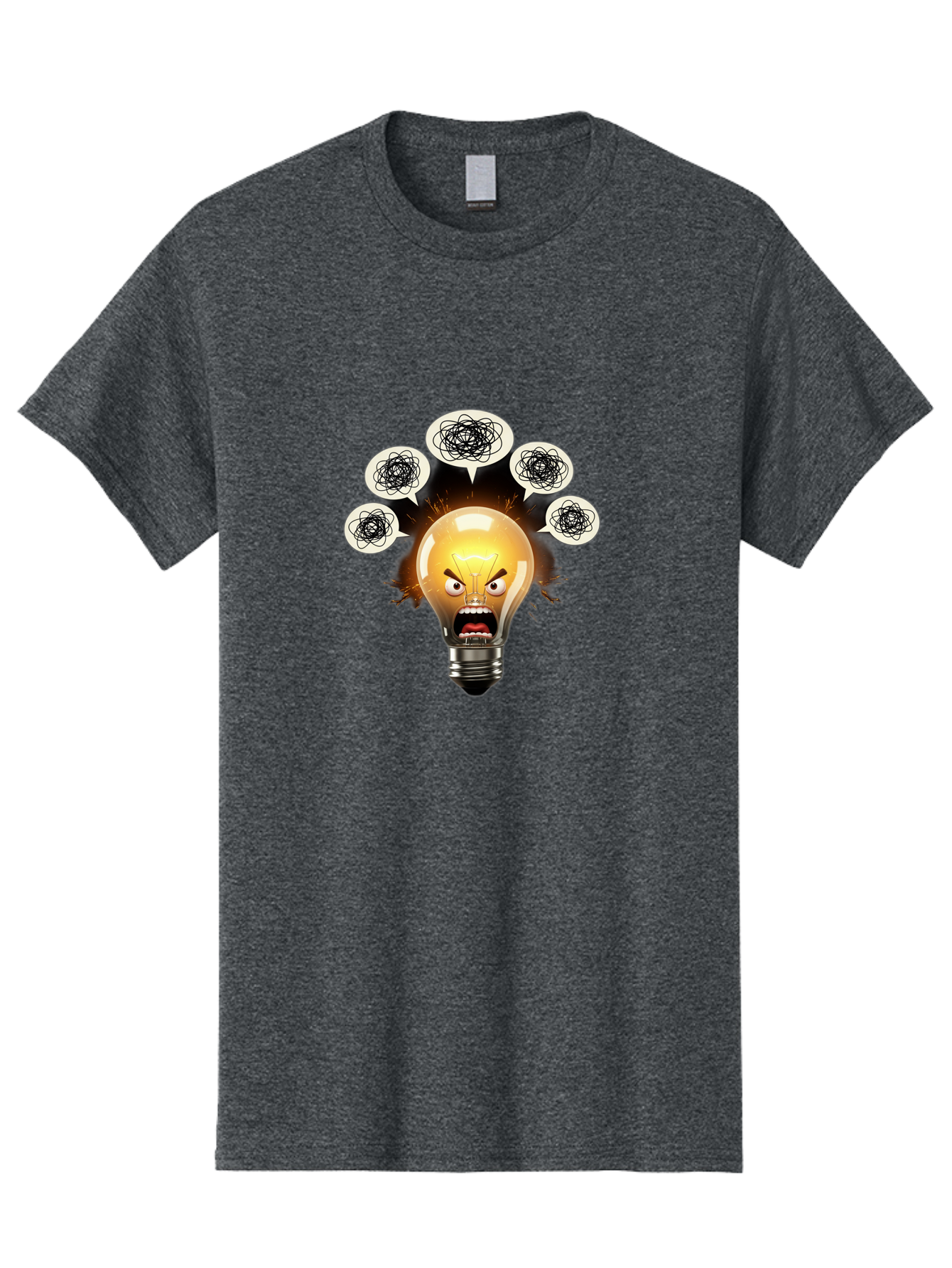Angry-Light-Bulb Men'S Graphic Tee, 100% Cotton, Comfortable Casual Summer Wear, Machine Washable, Vintage Camera, Old Camera, Antique Camera, Black Camera, Classic Photography, Photography Equipment, Nostalgic Device, Film Camera, Camera Art Bal703 15