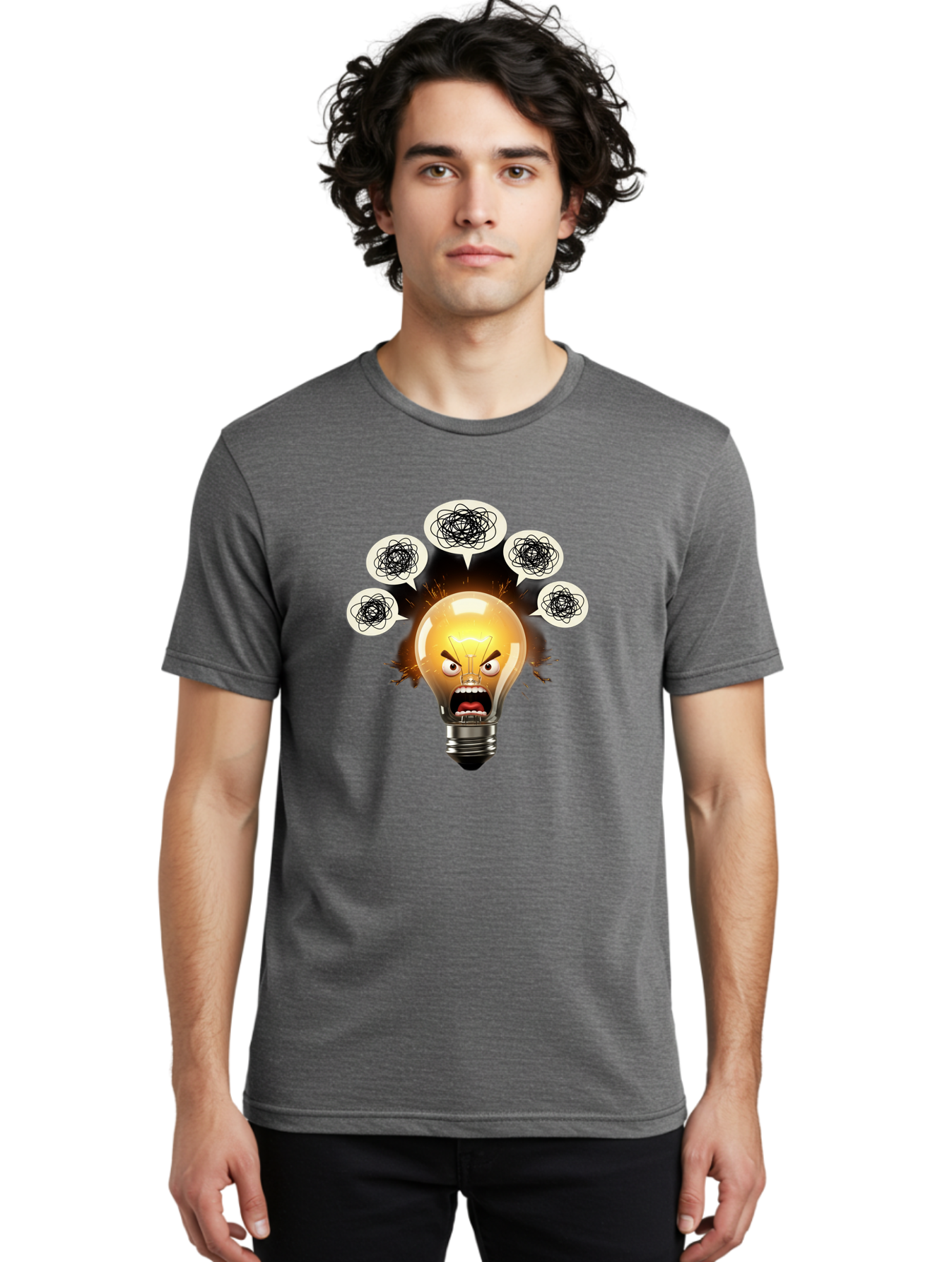 Angry-Light-Bulb Men'S Graphic Tee, 100% Cotton, Comfortable Casual Summer Wear, Machine Washable, Vintage Camera, Old Camera, Antique Camera, Black Camera, Classic Photography, Photography Equipment, Nostalgic Device, Film Camera, Camera Art Bal703 24