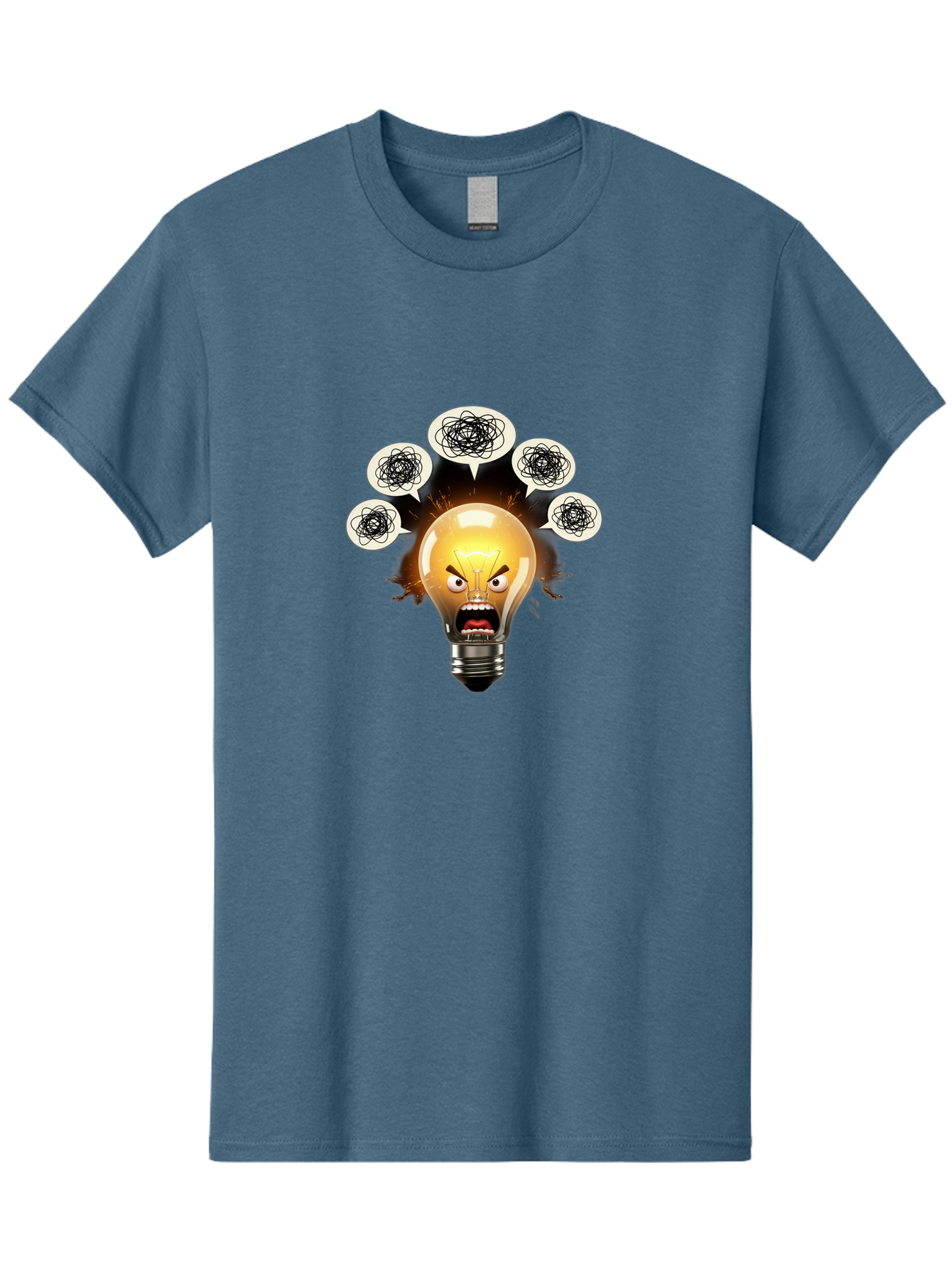 Angry-Light-Bulb Men'S Graphic Tee, 100% Cotton, Comfortable Casual Summer Wear, Machine Washable, Vintage Camera, Old Camera, Antique Camera, Black Camera, Classic Photography, Photography Equipment, Nostalgic Device, Film Camera, Camera Art Bal703 4