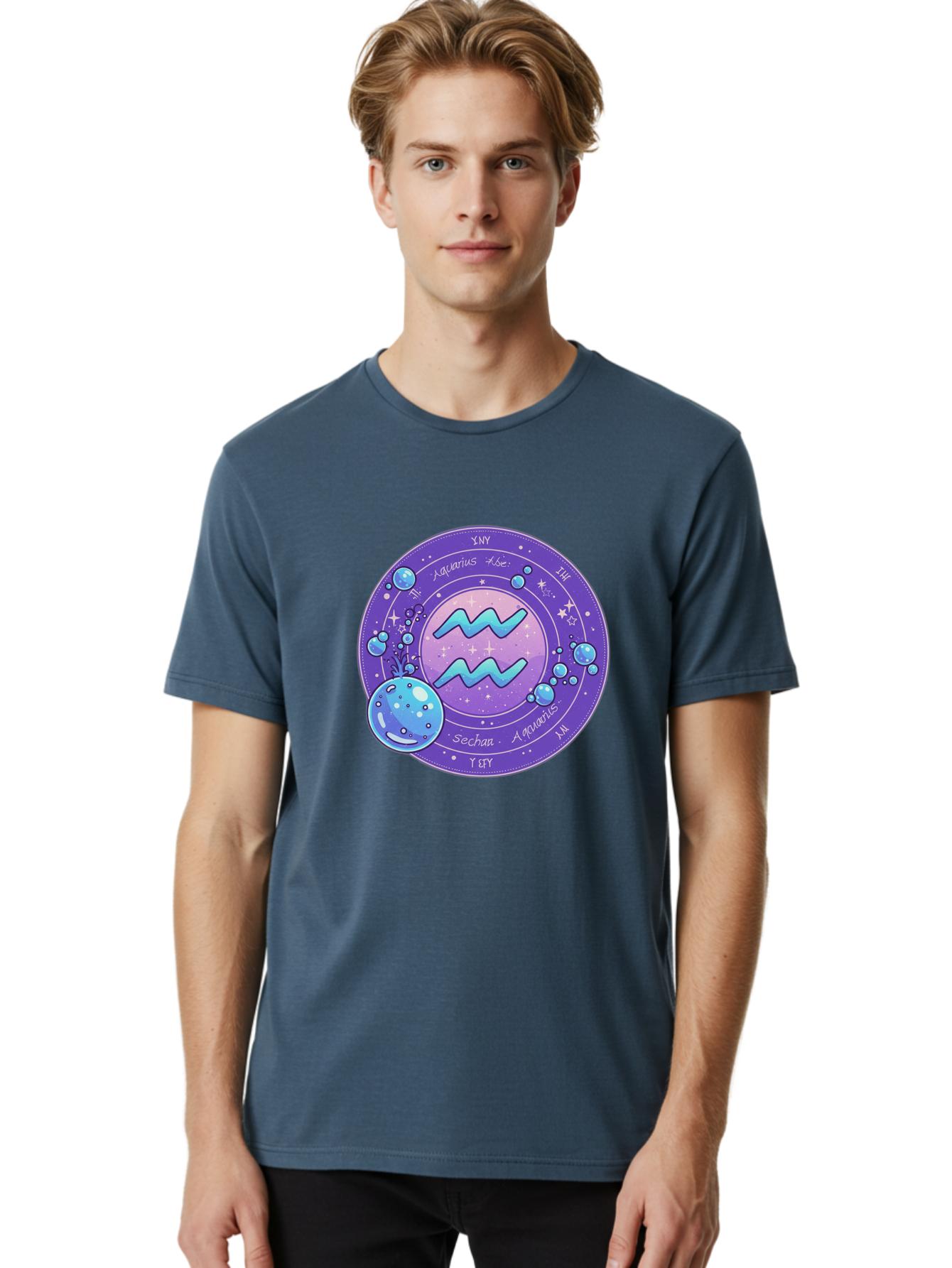 Aquarius-The-Water-Bearer Men'S Graphic Tee, 100% Cotton, Comfortable Casual Summer Wear, Machine Washable, Vintage Camera, Old Camera, Antique Camera, Black Camera, Classic Photography, Photography Equipment, Nostalgic Device, Film Camera, Bal710 30