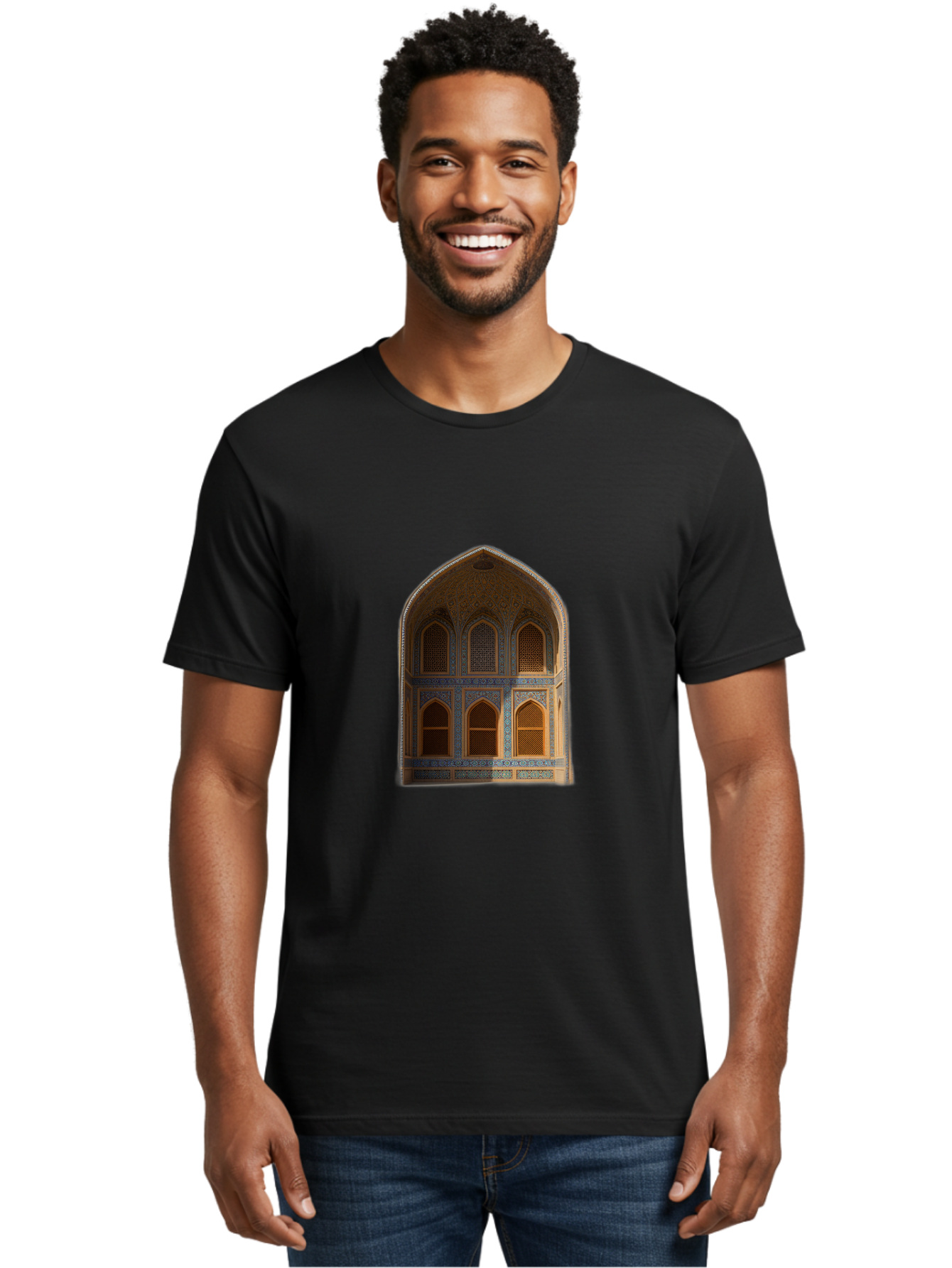 Arched-Building-Facade Men'S Graphic Tee, 100% Cotton, Comfortable Casual Summer Wear, Machine Washable, Vintage Camera, Old Camera, Antique Camera, Black Camera, Classic Photography, Photography Equipment, Nostalgic Device, Film Camera, Bal712 30