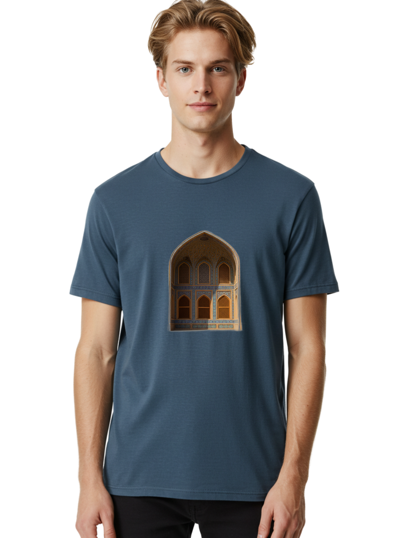 Arched-Building-Facade Men'S Graphic Tee, 100% Cotton, Comfortable Casual Summer Wear, Machine Washable, Vintage Camera, Old Camera, Antique Camera, Black Camera, Classic Photography, Photography Equipment, Nostalgic Device, Film Camera, Bal712 16