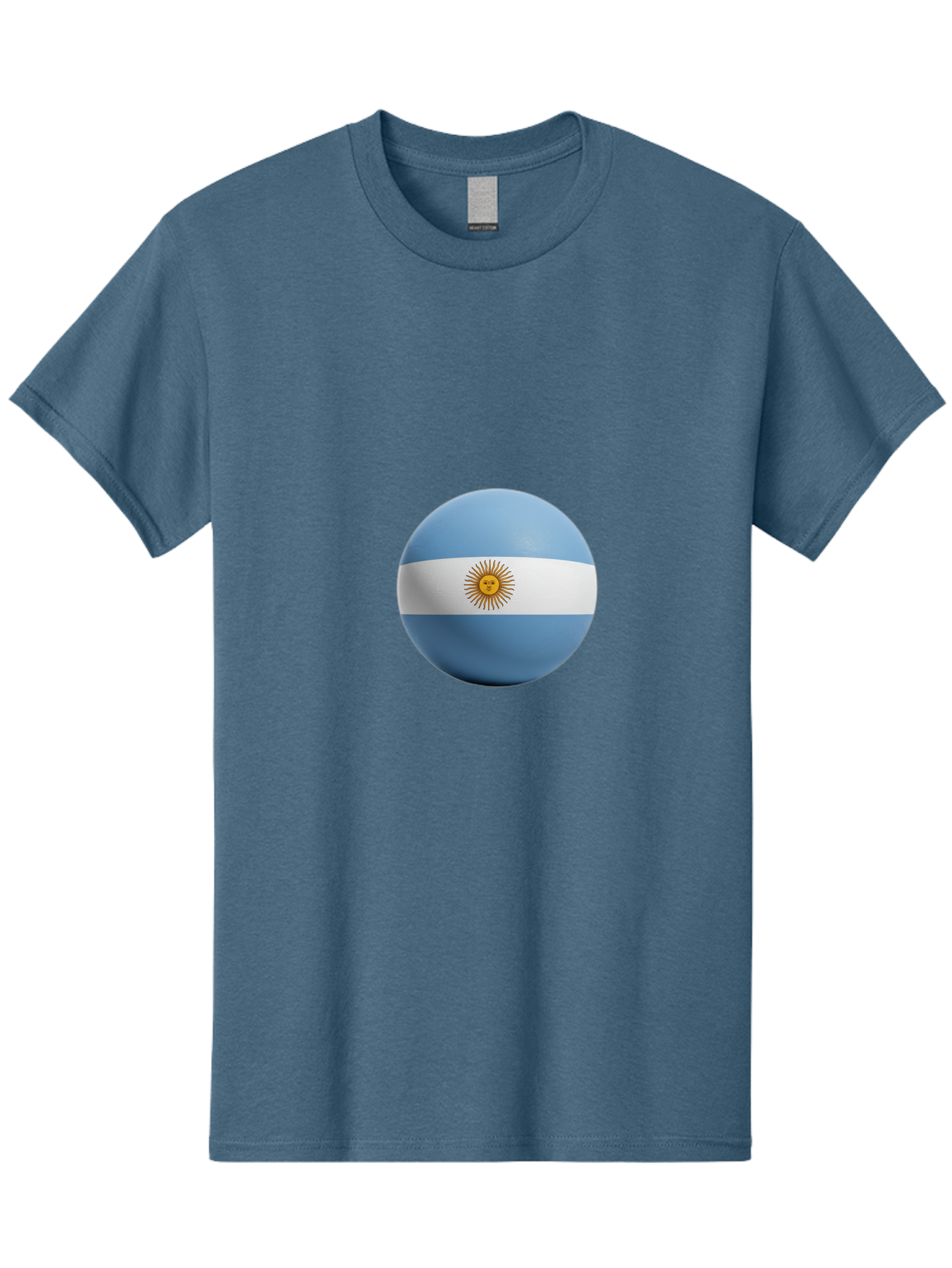 Argentina-Flag-Sphere Men'S Graphic Tee, 100% Cotton, Comfortable Casual Summer Wear, Machine Washable, Vintage Camera, Old Camera, Antique Camera, Black Camera, Classic Photography, Photography Equipment, Nostalgic Device, Film Camera, Bal713 9