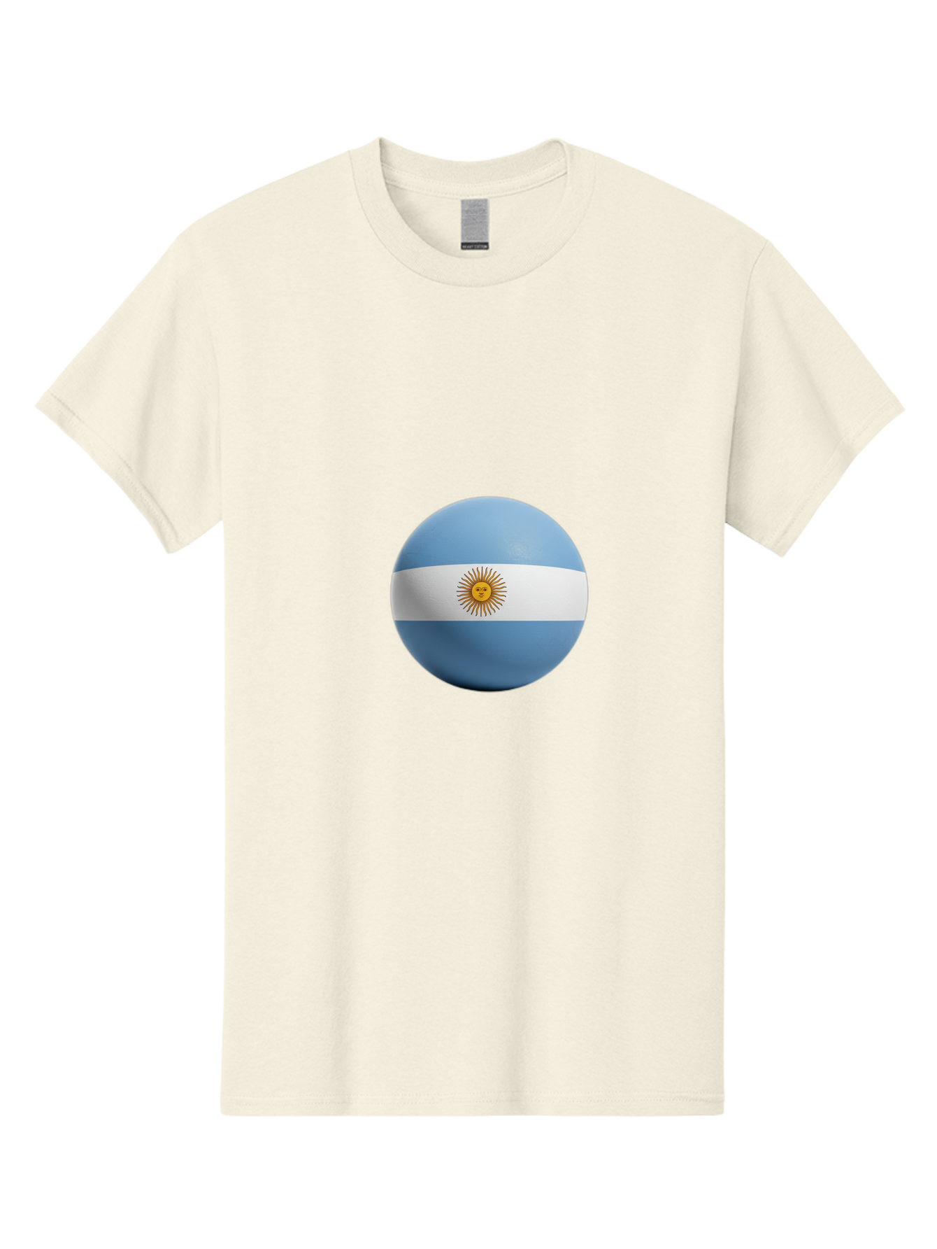 Argentina-Flag-Sphere Men'S Graphic Tee, 100% Cotton, Comfortable Casual Summer Wear, Machine Washable, Vintage Camera, Old Camera, Antique Camera, Black Camera, Classic Photography, Photography Equipment, Nostalgic Device, Film Camera, Bal713