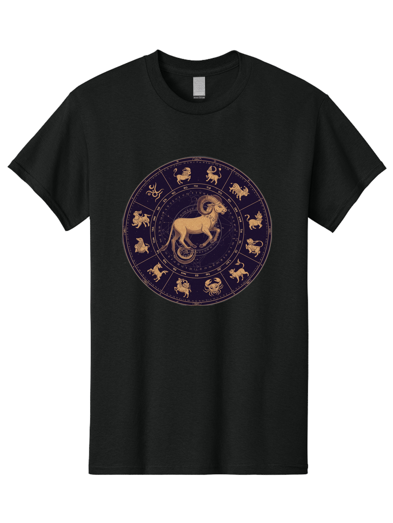 Aries-Zodiac-Circle Men'S Graphic Tee, 100% Cotton, Comfortable Casual Summer Wear, Machine Washable, Vintage Camera, Old Camera, Antique Camera, Black Camera, Classic Photography, Photography Equipment, Nostalgic Device, Film Camera, Bal715