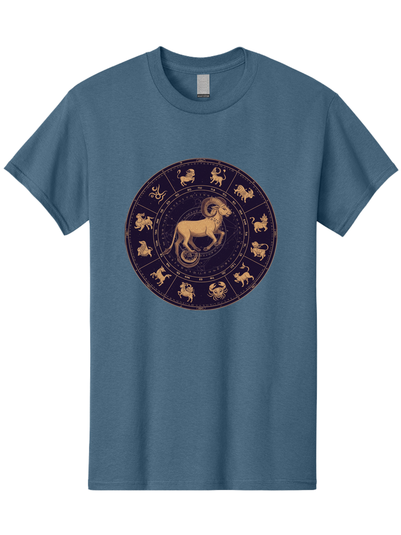 Aries-Zodiac-Circle Men'S Graphic Tee, 100% Cotton, Comfortable Casual Summer Wear, Machine Washable, Vintage Camera, Old Camera, Antique Camera, Black Camera, Classic Photography, Photography Equipment, Nostalgic Device, Film Camera, Bal715 7