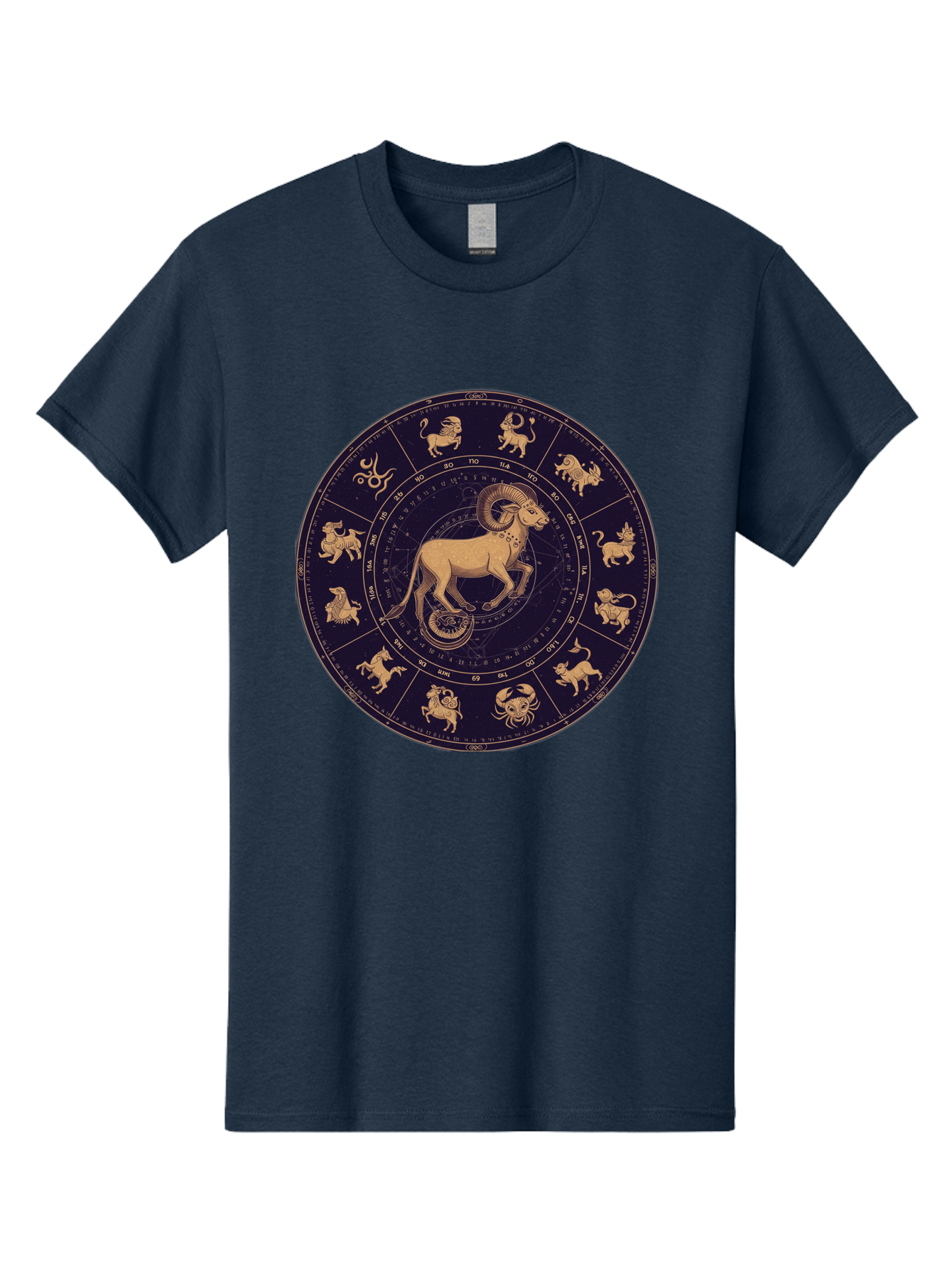 Aries-Zodiac-Circle Men'S Graphic Tee, 100% Cotton, Comfortable Casual Summer Wear, Machine Washable, Vintage Camera, Old Camera, Antique Camera, Black Camera, Classic Photography, Photography Equipment, Nostalgic Device, Film Camera, Bal715 4