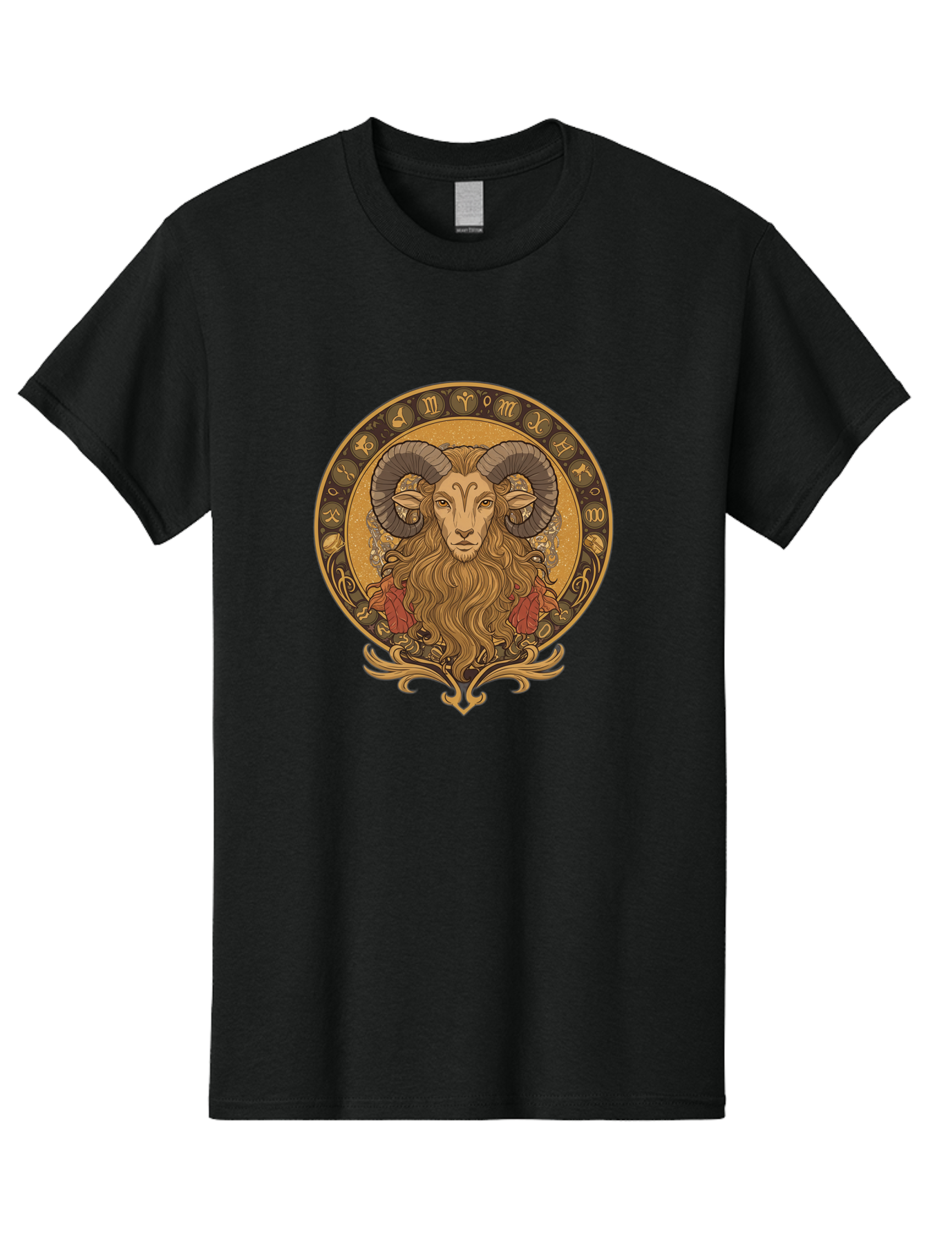 Aries-Zodiac-Sign-1 Men'S Graphic Tee, 100% Cotton, Comfortable Casual Summer Wear, Machine Washable, Vintage Camera, Old Camera, Antique Camera, Black Camera, Classic Photography, Photography Equipment, Nostalgic Device, Film Camera, Bal716