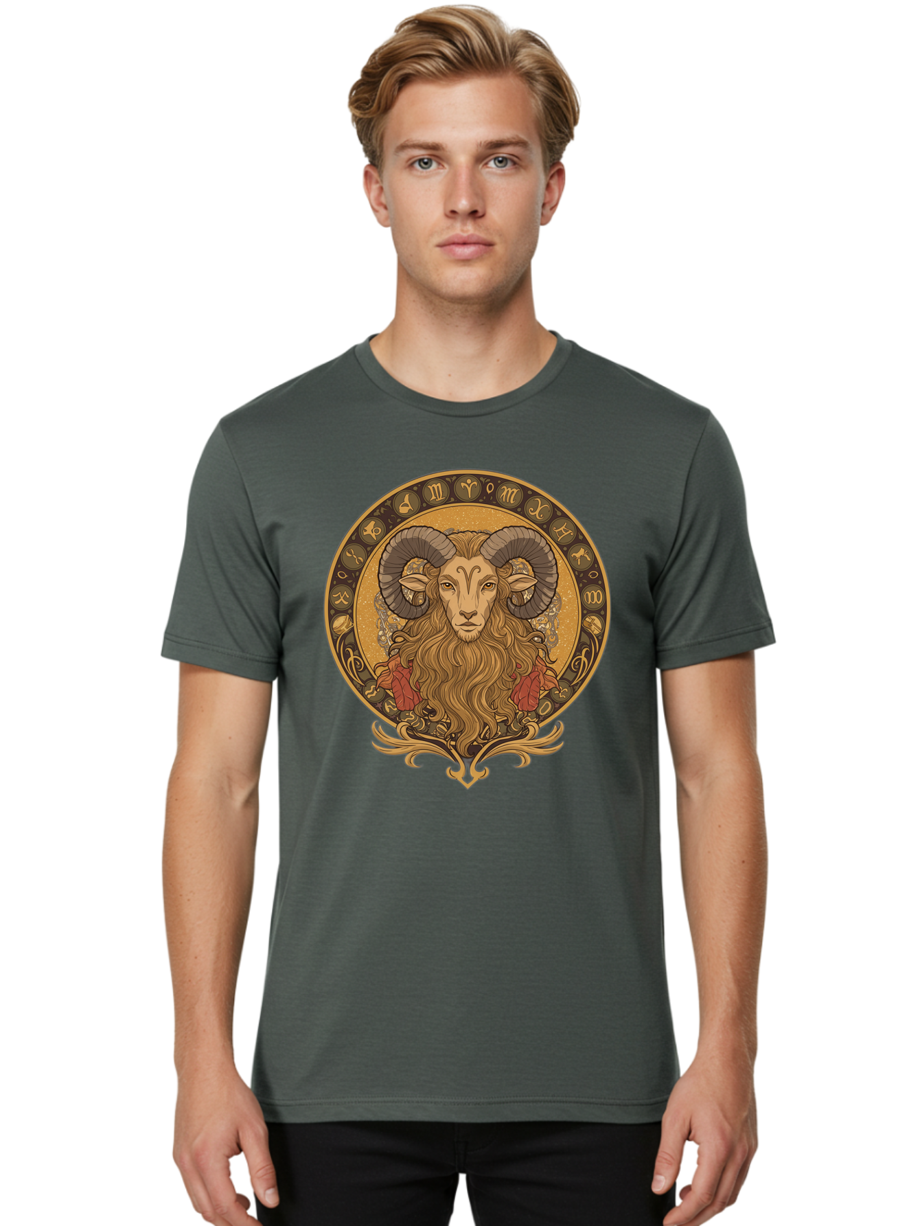 Aries-Zodiac-Sign-1 Men'S Graphic Tee, 100% Cotton, Comfortable Casual Summer Wear, Machine Washable, Vintage Camera, Old Camera, Antique Camera, Black Camera, Classic Photography, Photography Equipment, Nostalgic Device, Film Camera, Bal716 19