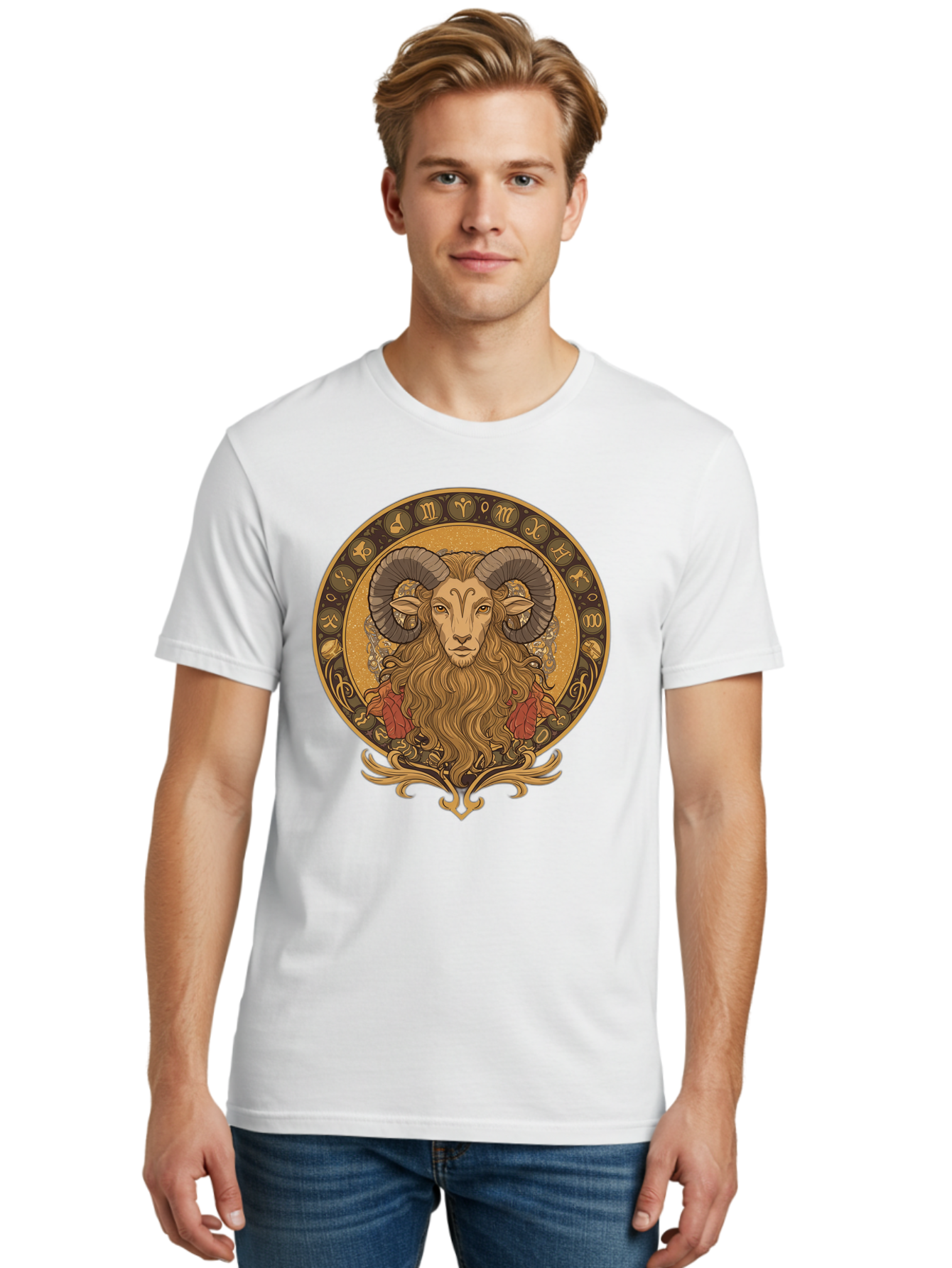 Aries-Zodiac-Sign-1 Men'S Graphic Tee, 100% Cotton, Comfortable Casual Summer Wear, Machine Washable, Vintage Camera, Old Camera, Antique Camera, Black Camera, Classic Photography, Photography Equipment, Nostalgic Device, Film Camera, Bal716 24