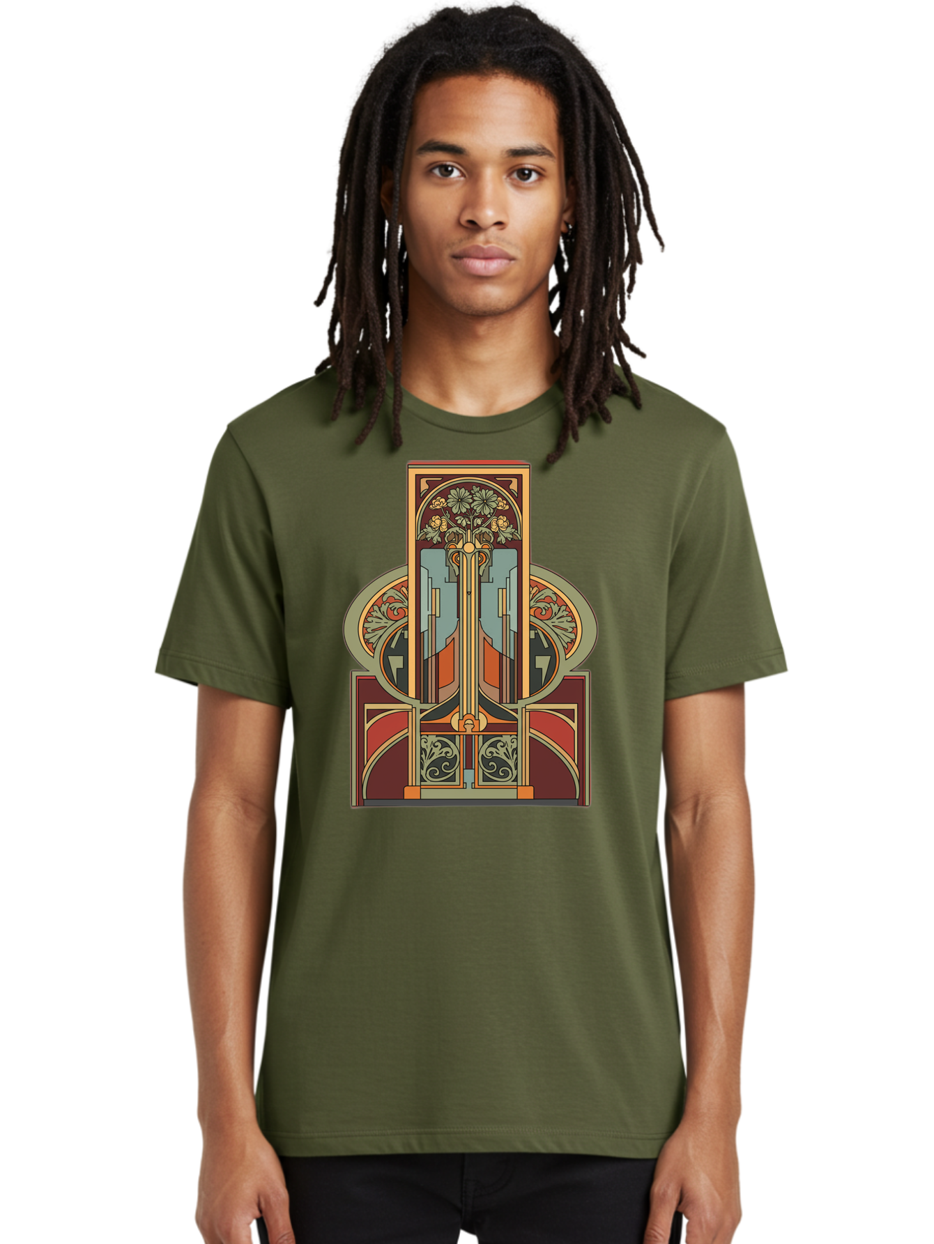 Art-Nouveau-Design Men'S Graphic Tee, 100% Cotton, Comfortable Casual Summer Wear, Machine Washable, Vintage Camera, Old Camera, Antique Camera, Black Camera, Classic Photography, Photography Equipment, Nostalgic Device, Film Camera, Bal722 23